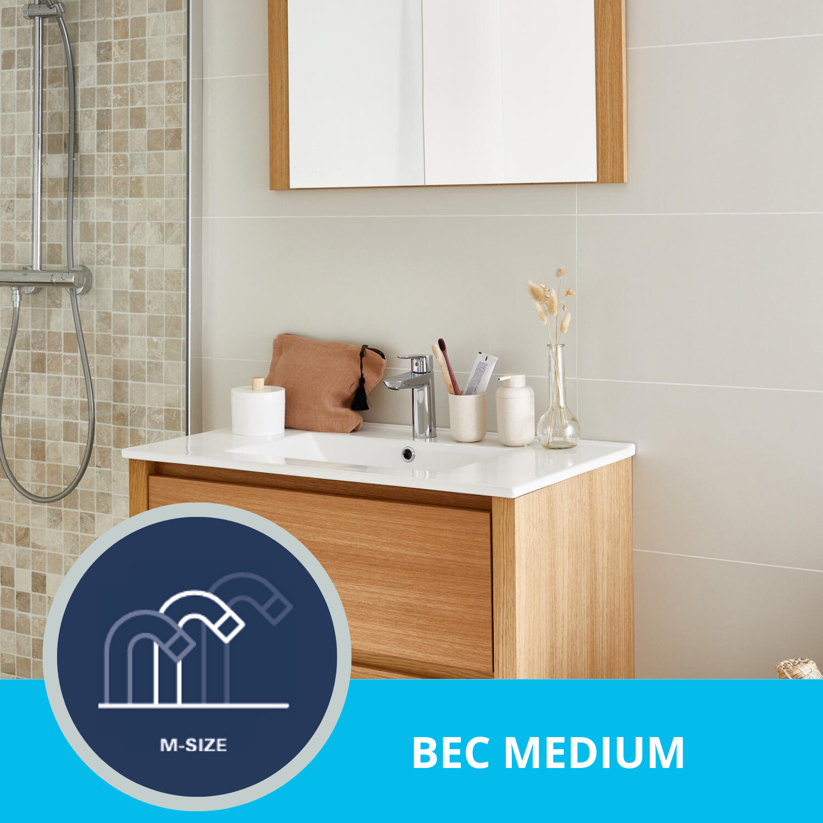 bec medium grohe mitigeur lavabo grohe  - 5