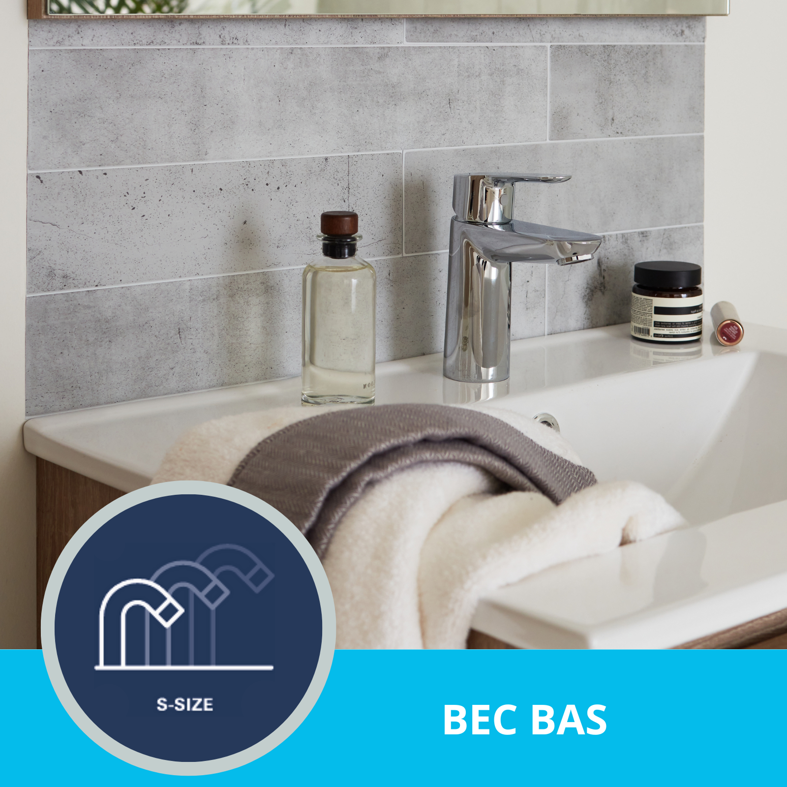 bec bas de taille s robinet de lavabo start clova s grohe  - 4