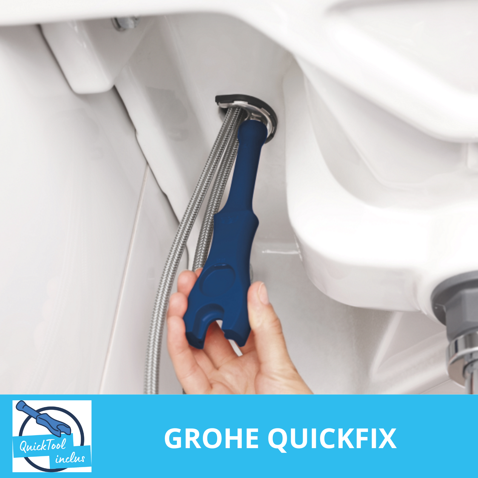 grohe quickfix mitigeur de lavabo de salle de bains grohe - 5