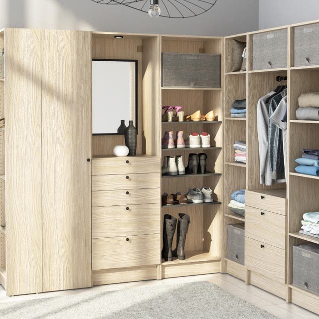 photo d'un dressing en L 