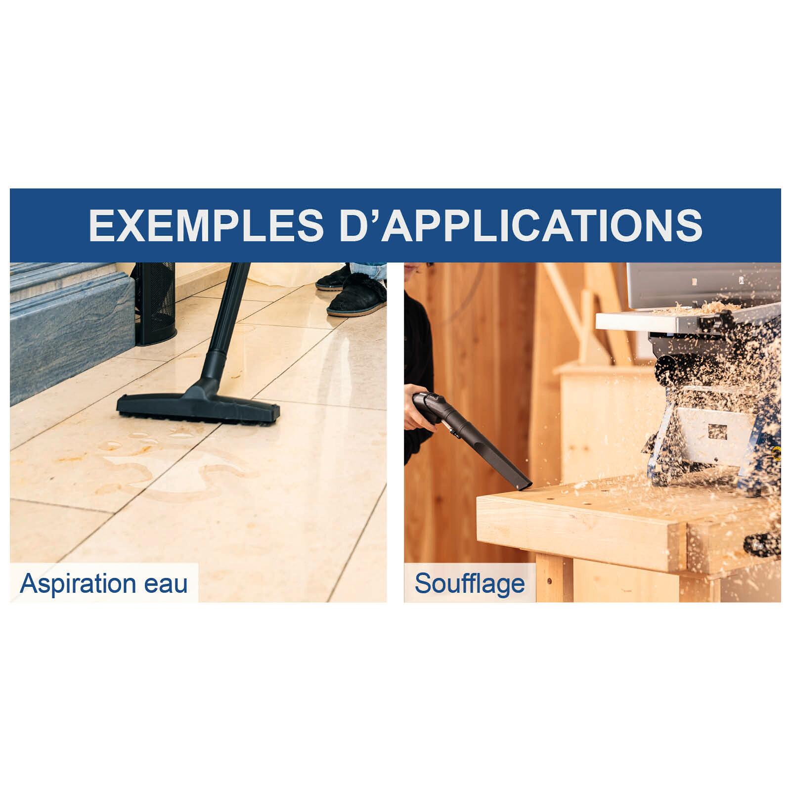 Shampouineuse souffleur SprayVac20 SCHEPPACH - 11