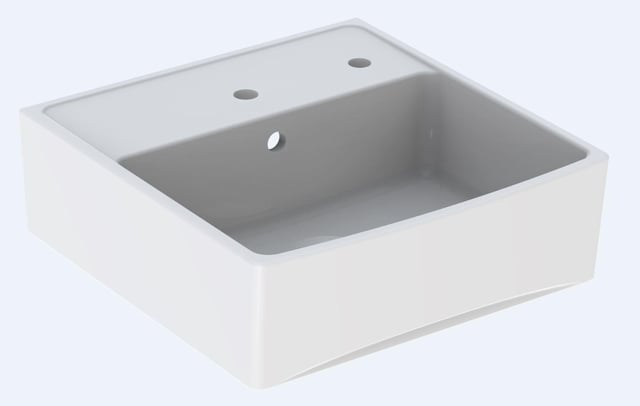 Evier Timbre d'office à poser Céramique WALTER l.60 cm Blanc