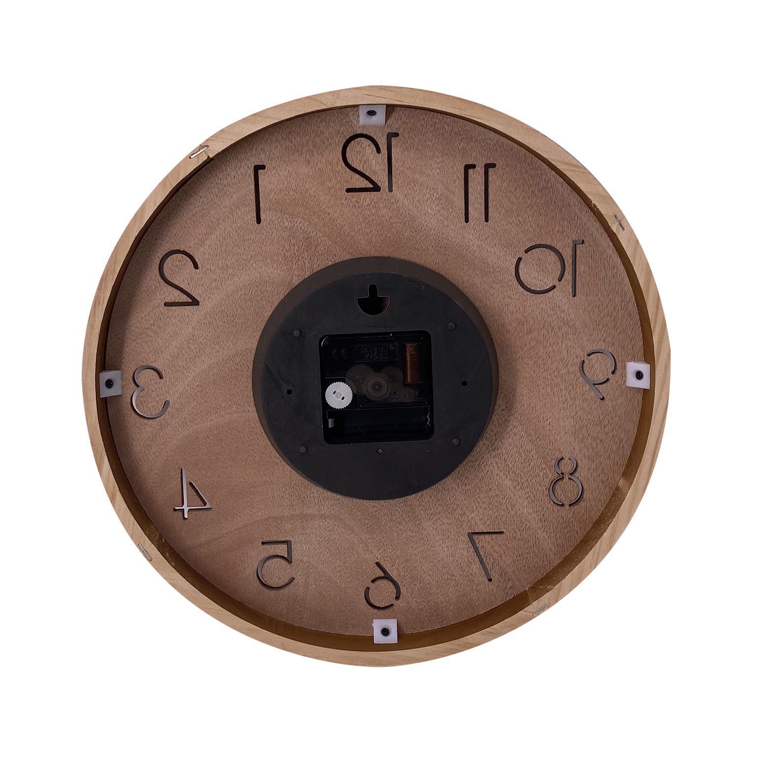 Horloge bois Maja Diam.30 cm - 4