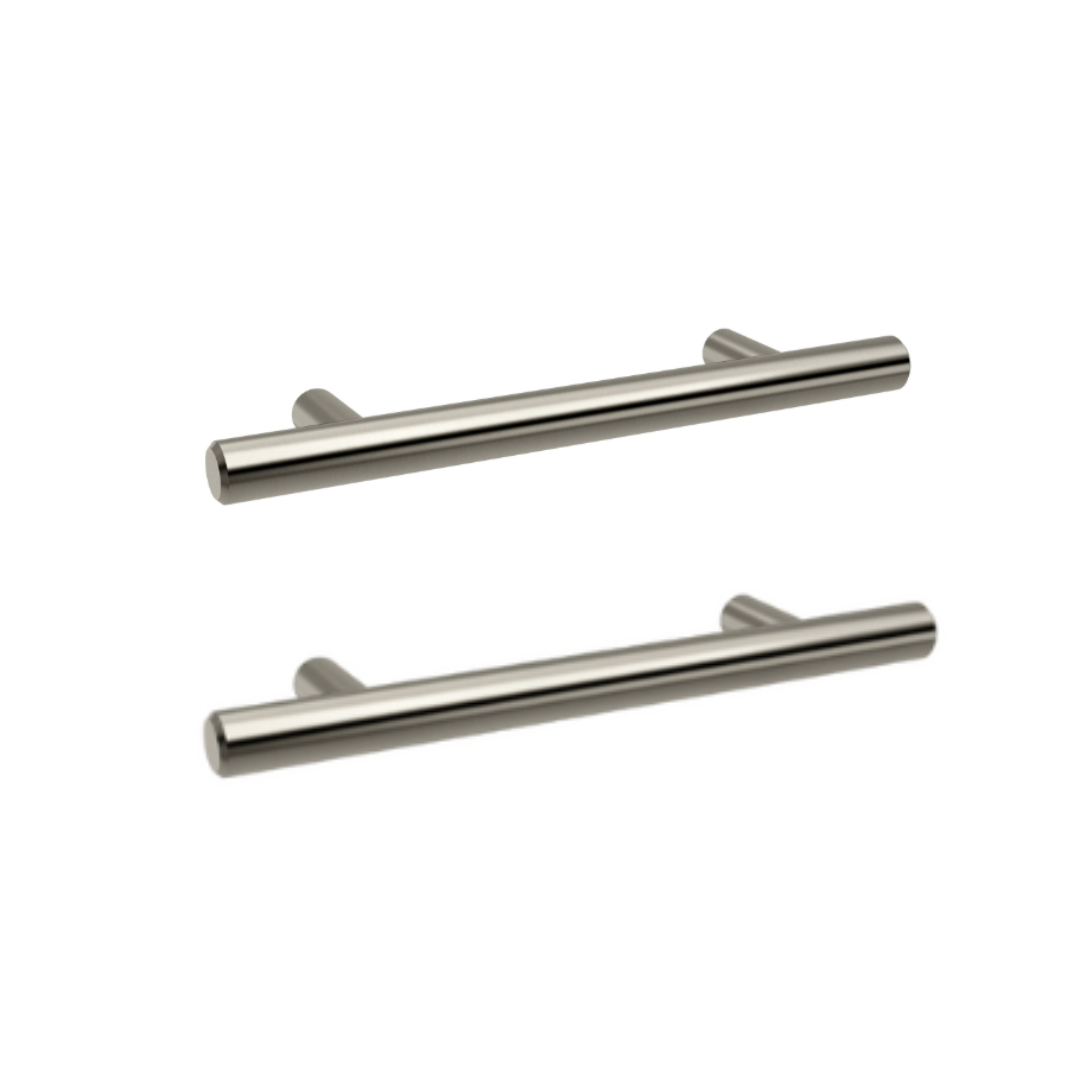 Lote 2 tiradores cocina delinia id milos níquel satinado