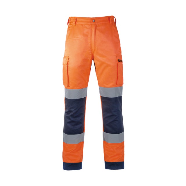 Pantalon de travail Hv KAPRIOL orange fluo, taille 44