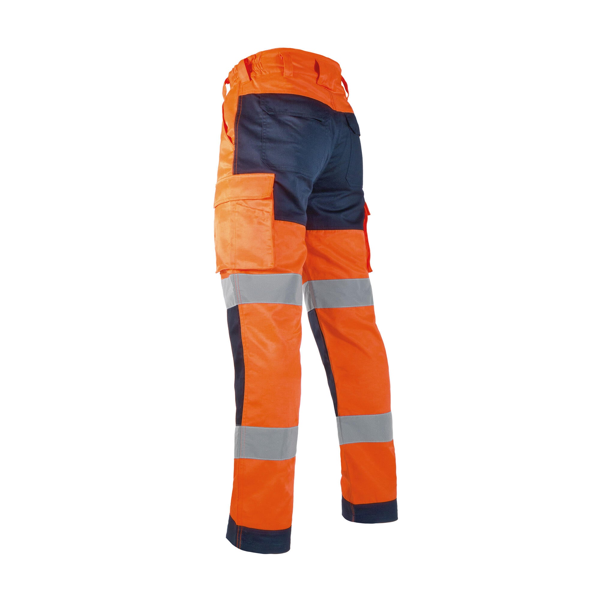 Pantalon de travail Hv KAPRIOL orange fluo, taille 44 - 2