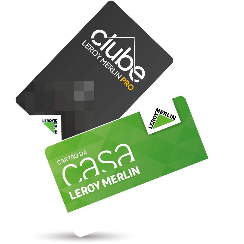 cartão da casa e clube leroy merlin pro