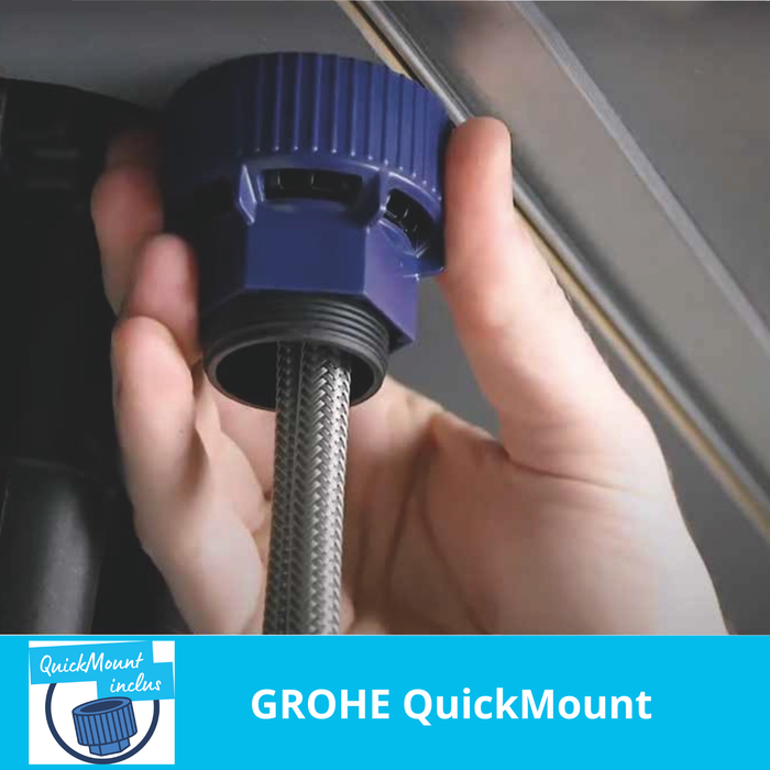 grohe quickmont un systheme de montage rapide et facile. Grohe quickfix. 