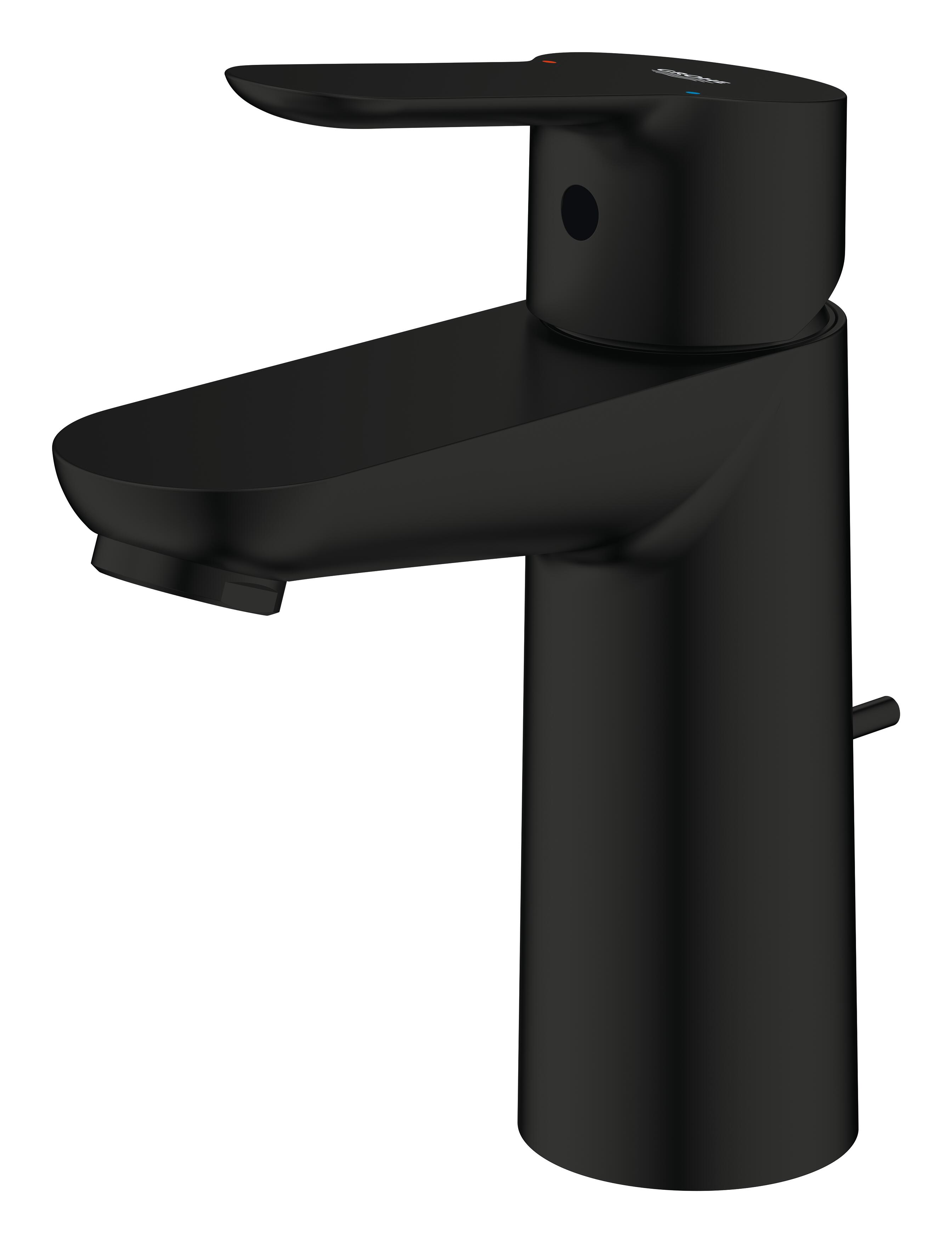 Grifo de lavabo GROHE Start Clova monomando negro mate. Antical. Latón - 8