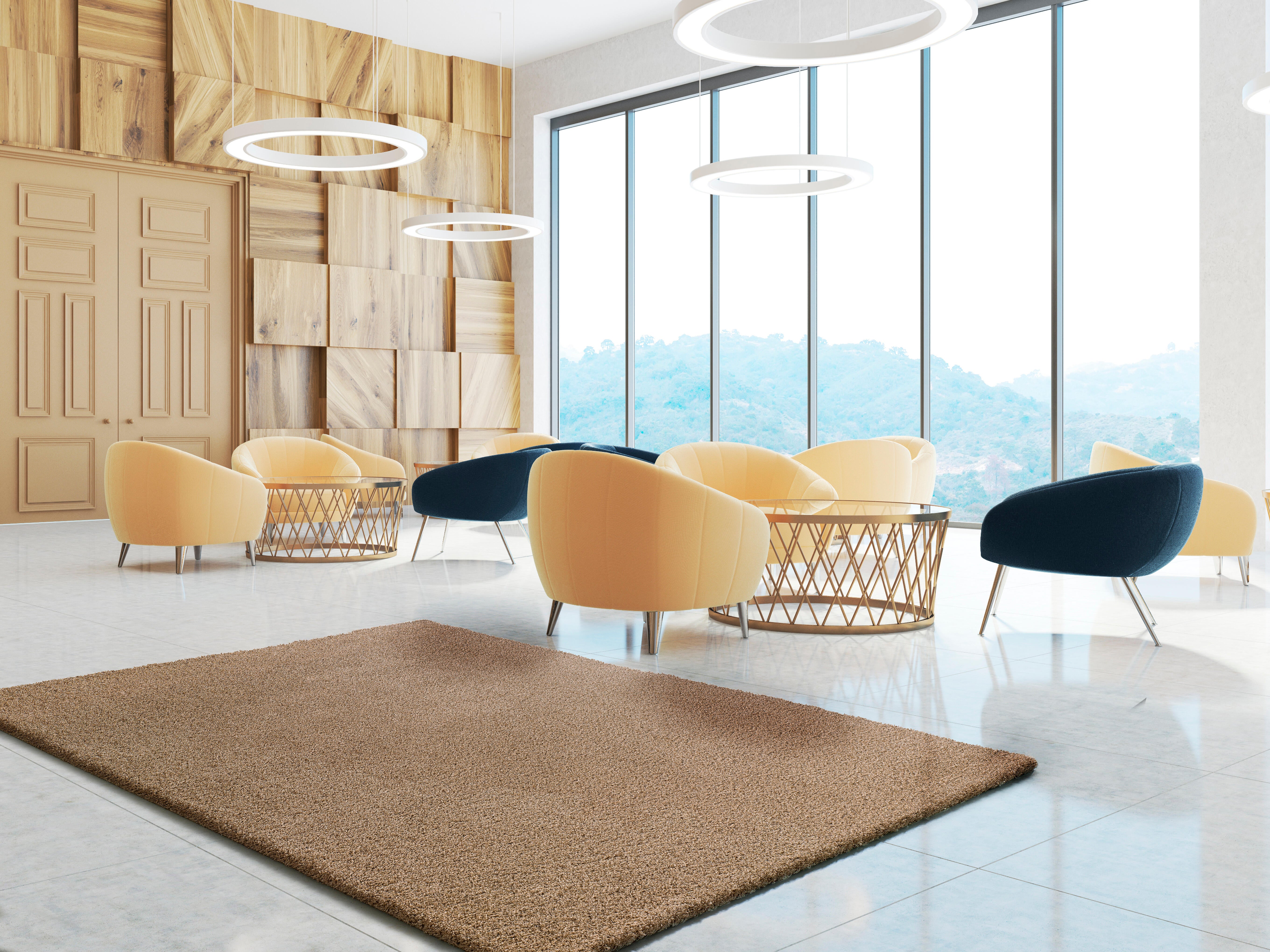 Tapete interior polipropileno Norge 60X120CM linho - 4