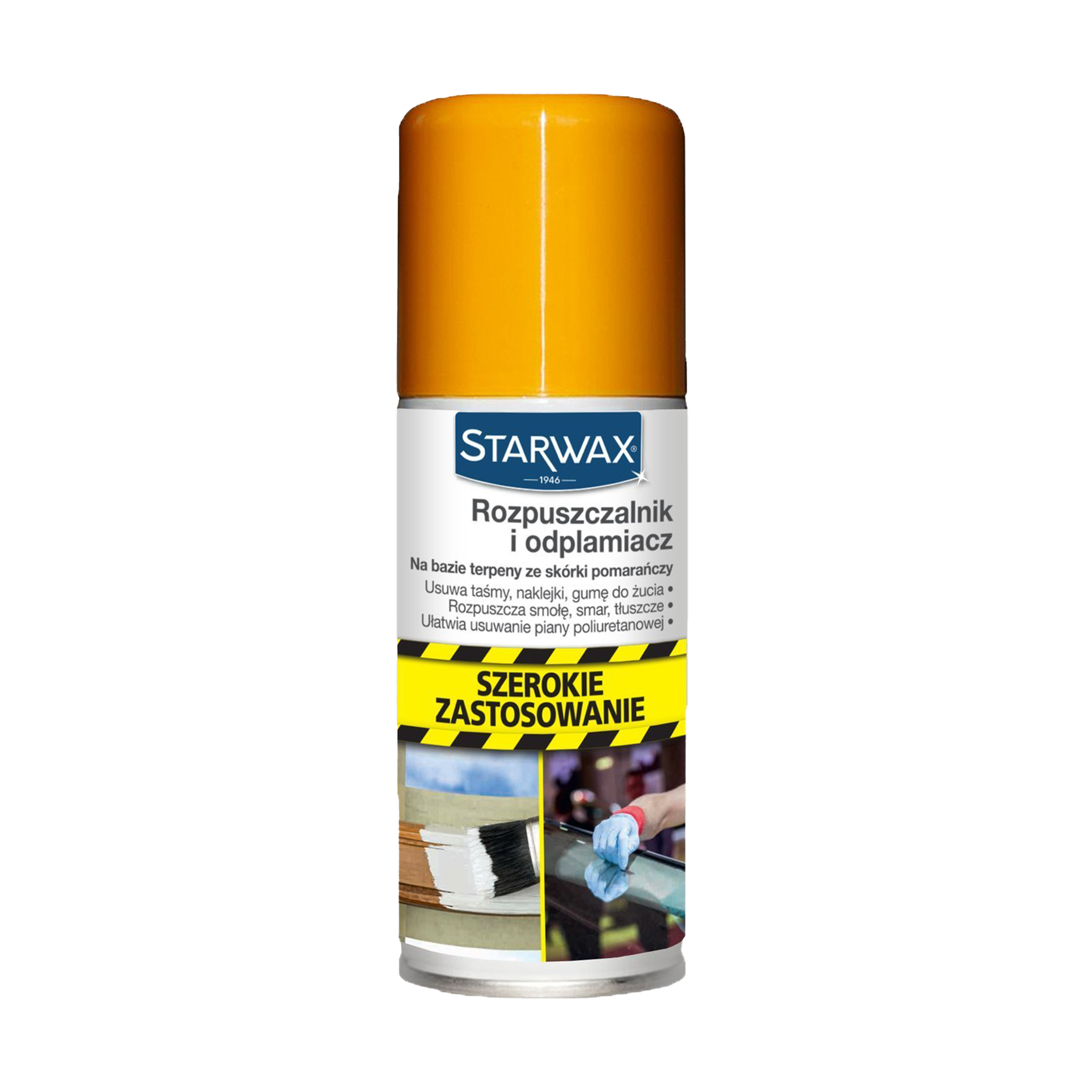 Rozpuszczalnik i odplamiacz 100 ml szerokie zastosowanie STARWAX