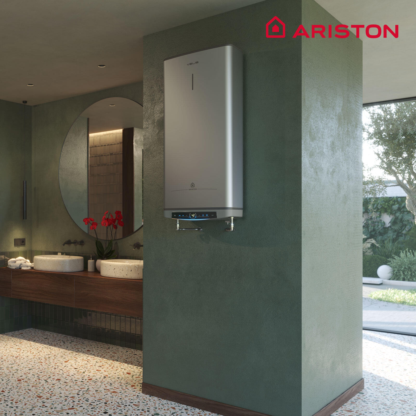 Termoacumulador inteligente ARISTON VELIS TECH DRY 80LT G+ - 3
