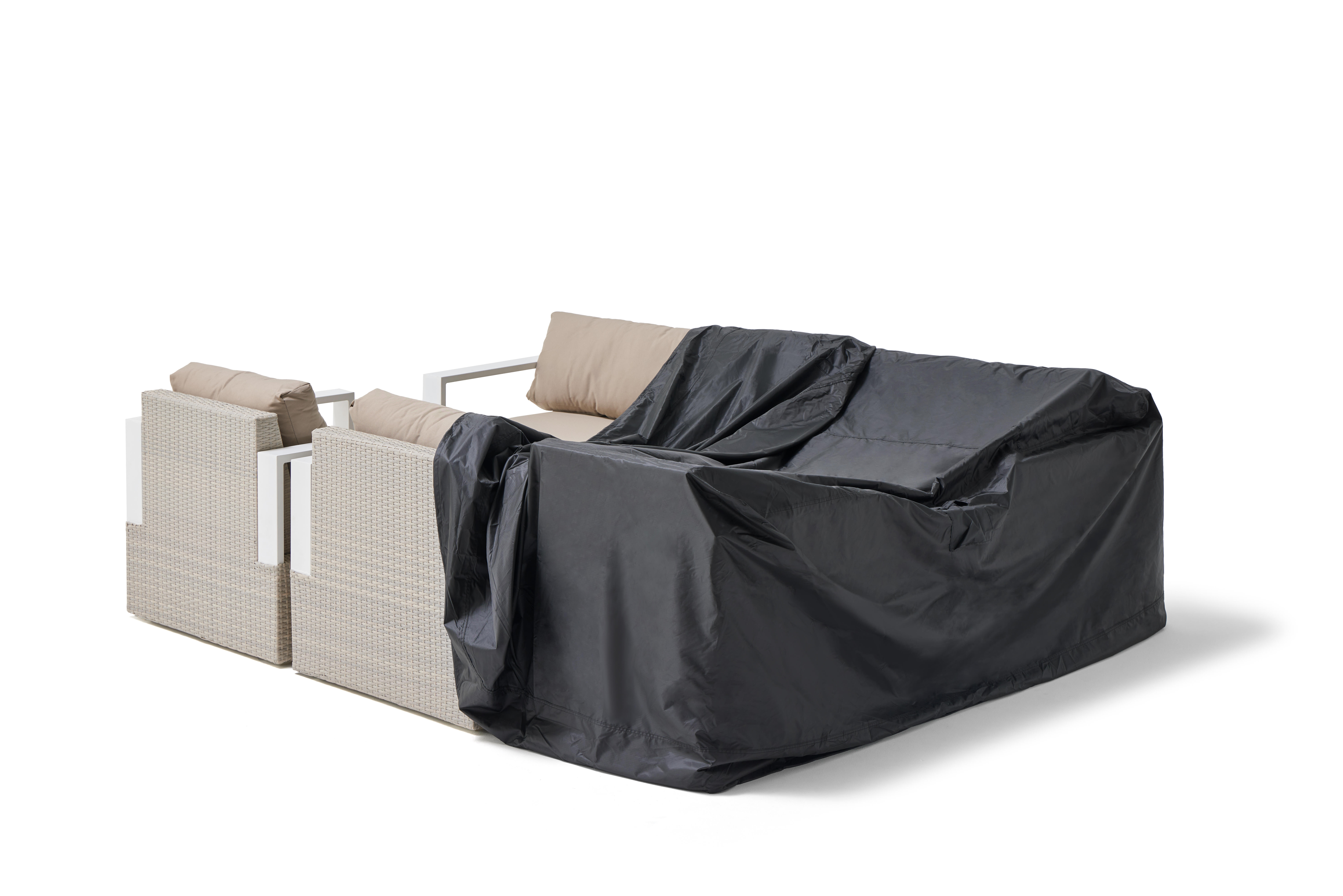Fundas Para Muebles De Jardín, 4 Unidades, Tela Oxford 420D, Resistente Al Agua Y Al Viento, Con Correas Ajustables Para Sillas De Exterior, Sofá, Mesa, Protección Contra La Lluvia, La Nieve, El