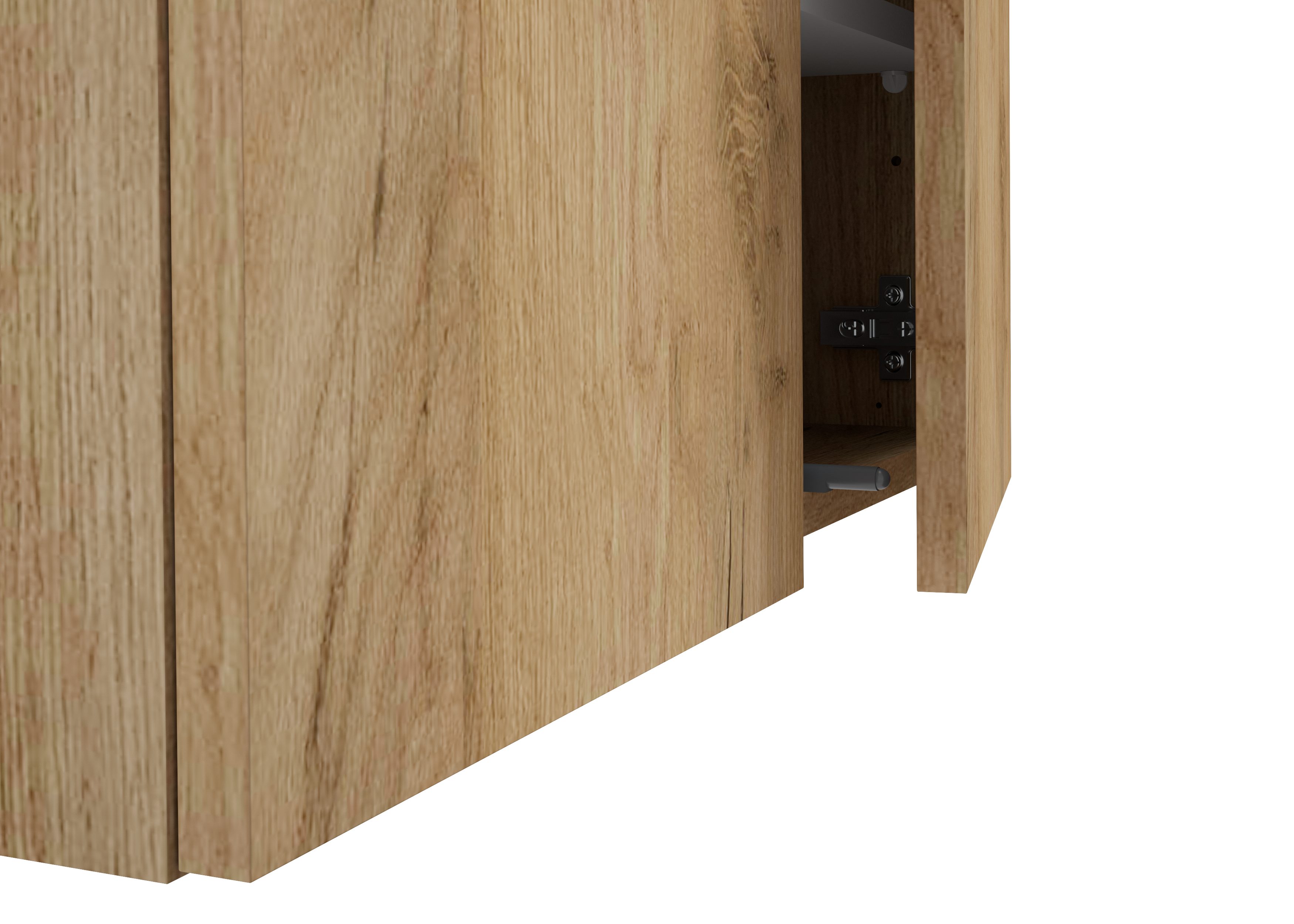 Szafka łazienkowa wisząca Duo 60x20x60 cm złoty dąb Defra - 6