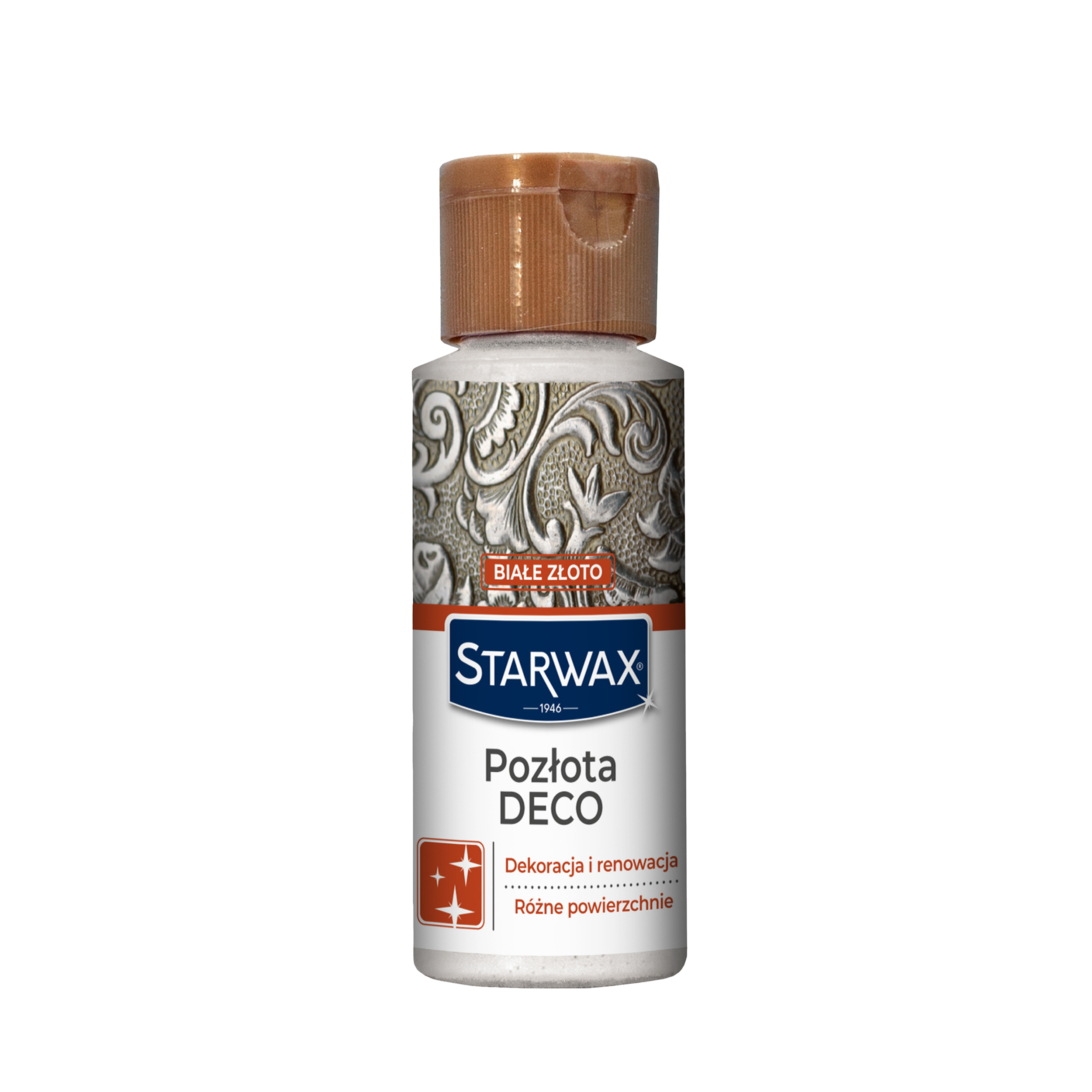 Pozłota Deco 59 ml Białe złoto STARWAX