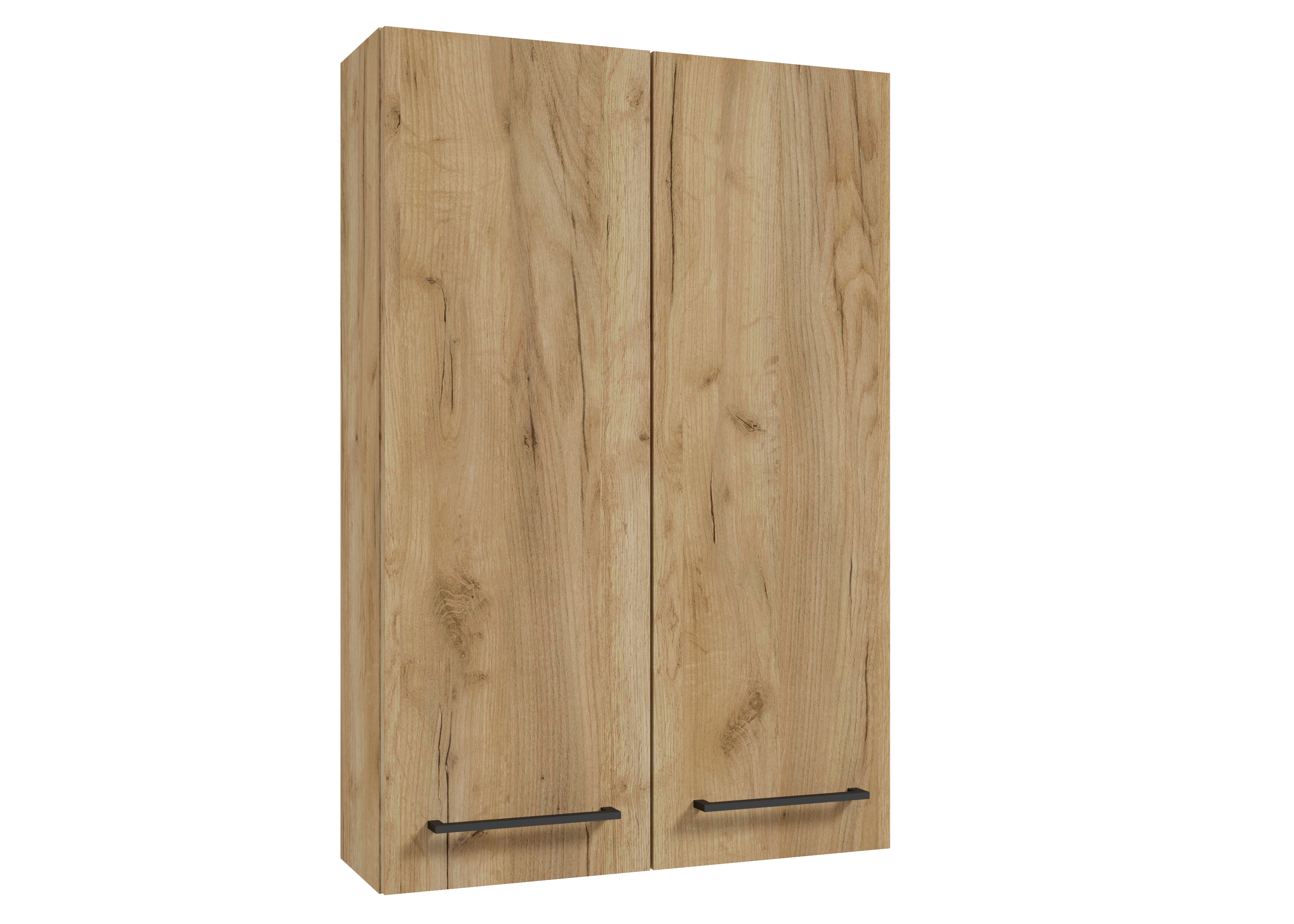 Szafka łazienkowa wisząca Duo 60x20x90 cm złoty dąb Defra - 5