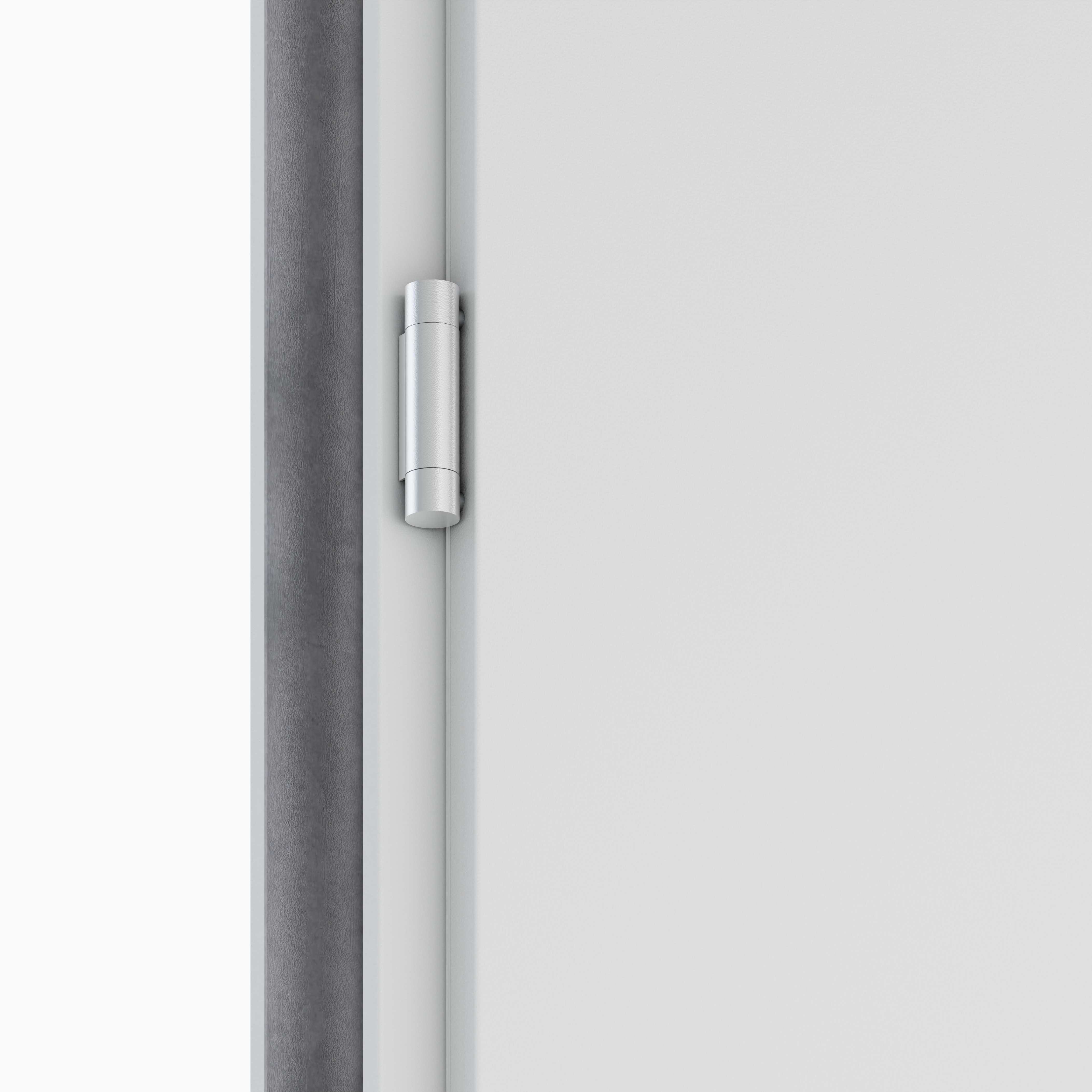 Drzwi zewnętrzne stalowe wejściowe Andromeda 68 białe 80 prawe Isoxa - 5