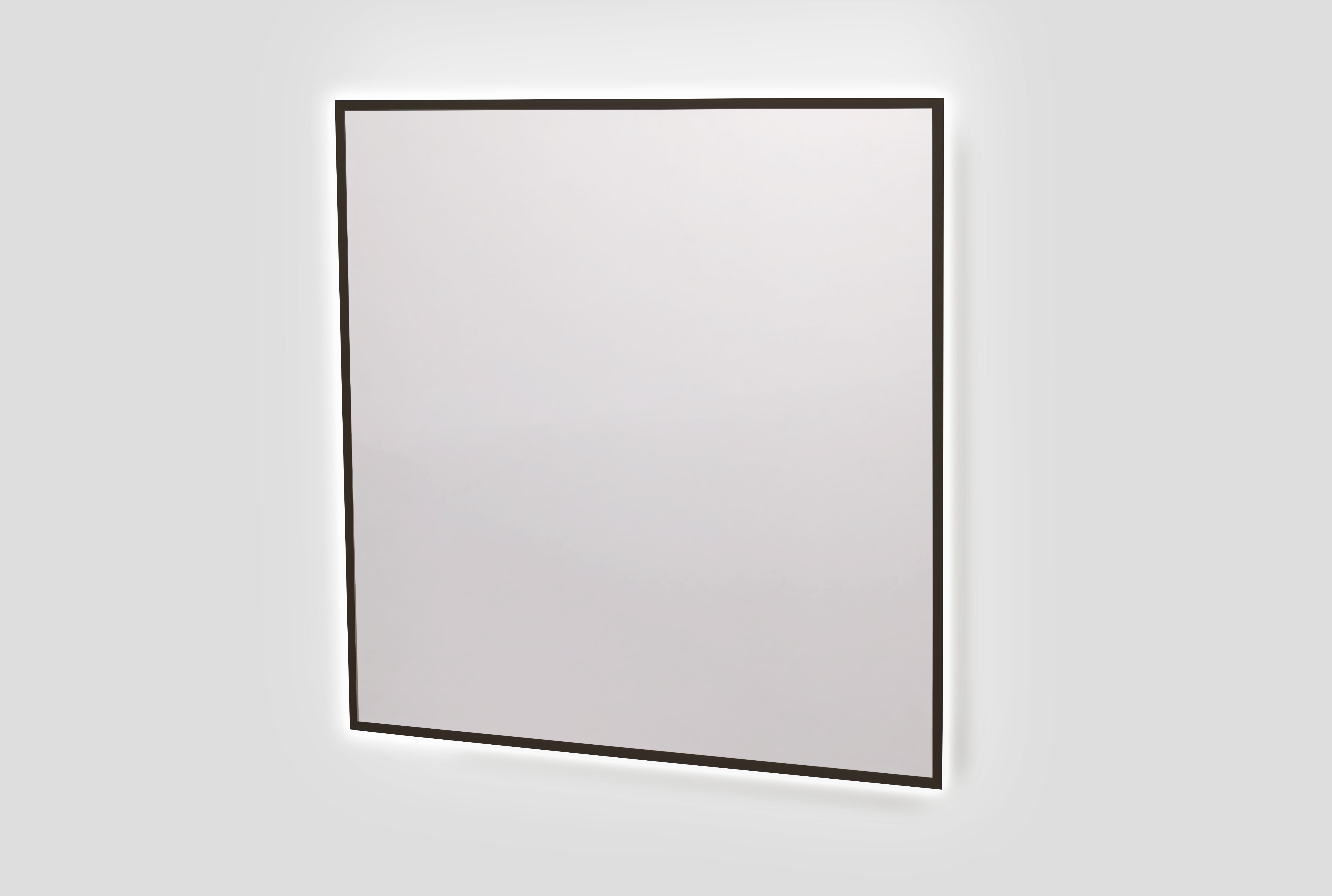 Espejo de baño con luz LED Bit Black 60x80cm | Leroy Merlin