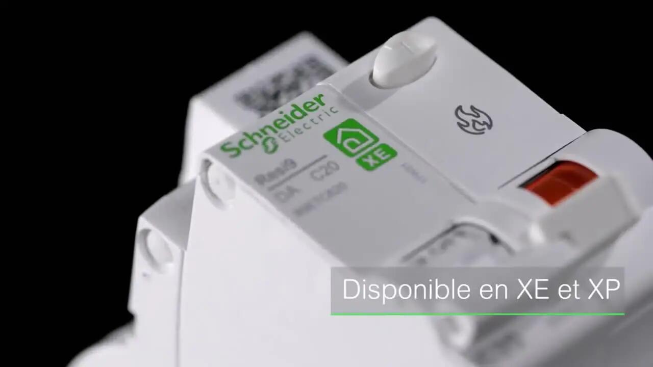 Disjoncteur modulaire 20A courbe C Resi9 XP, SCHNEIDER ELECTRIC - 9