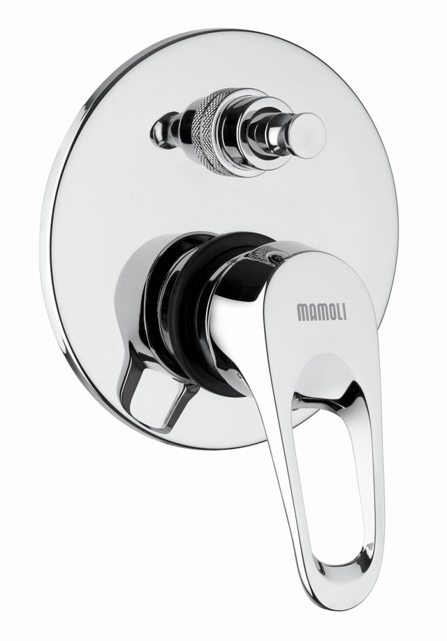 Rubinetto per doccia getto laminare cristallino Aladino grigio MAMOLI