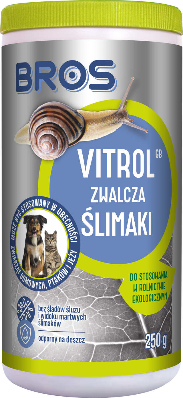 Środek na ślimaki Vitrol 250g Bros