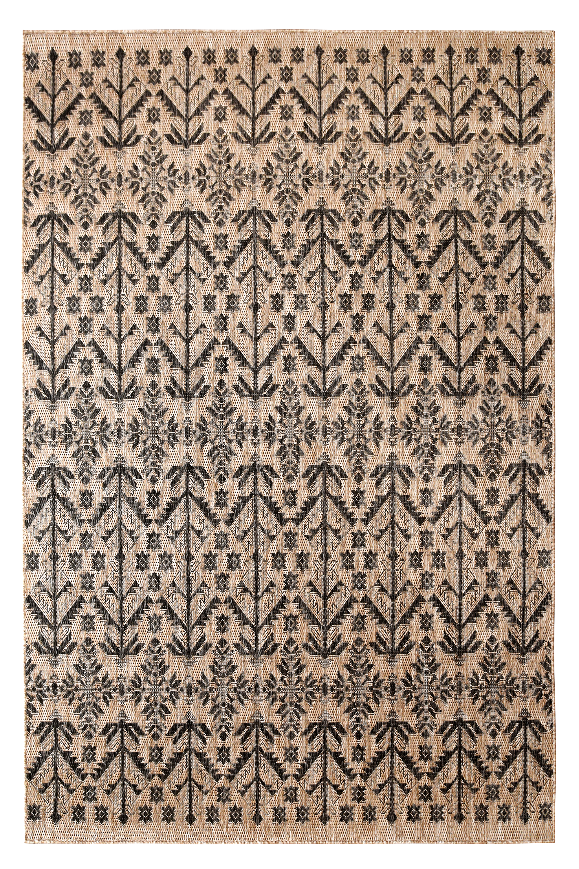 Dywan zewnętrzny Panama Aztec brązowy 160 x 230 cm