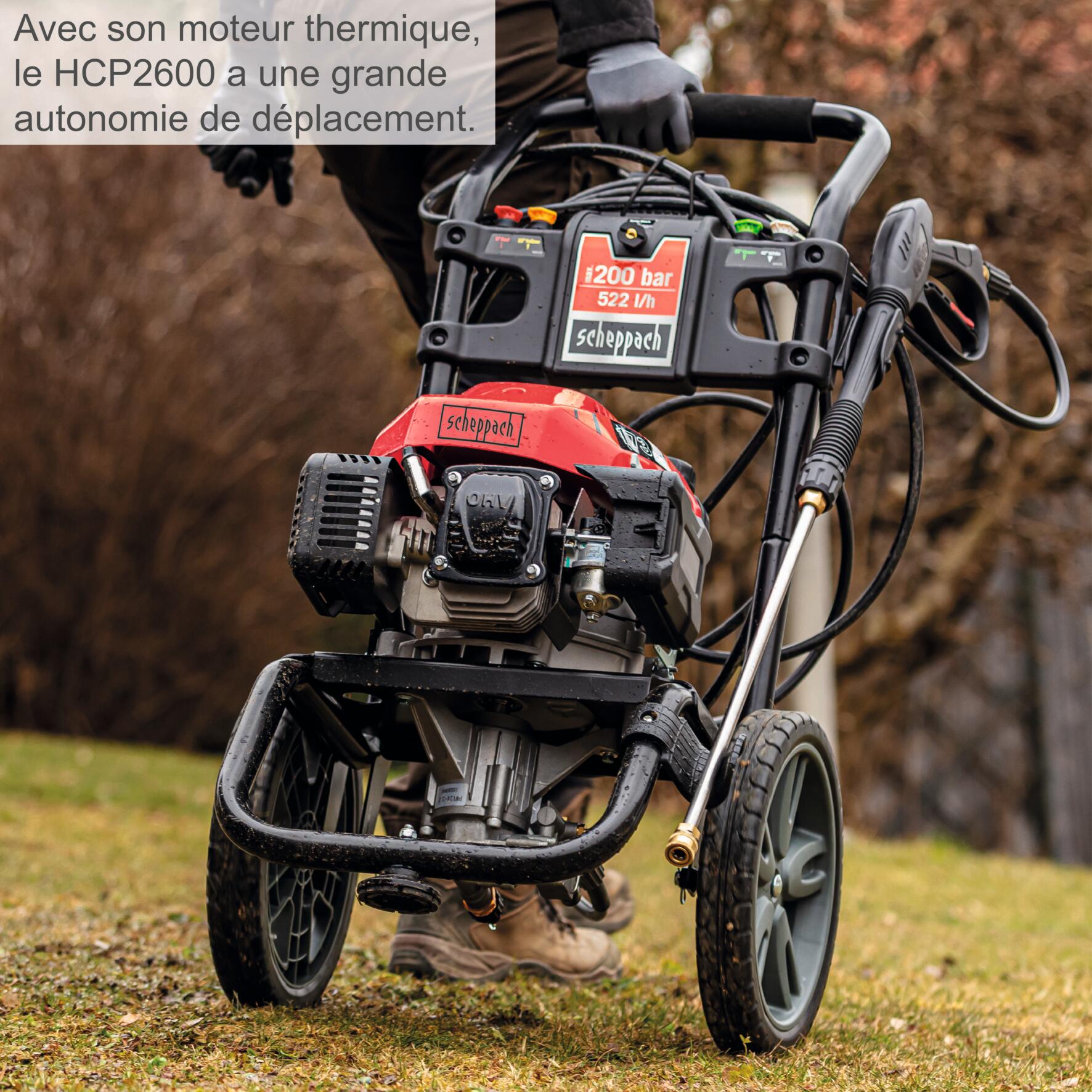 Nettoyeur haute pression à essence SCHEPPACH Hcp2600 - 4