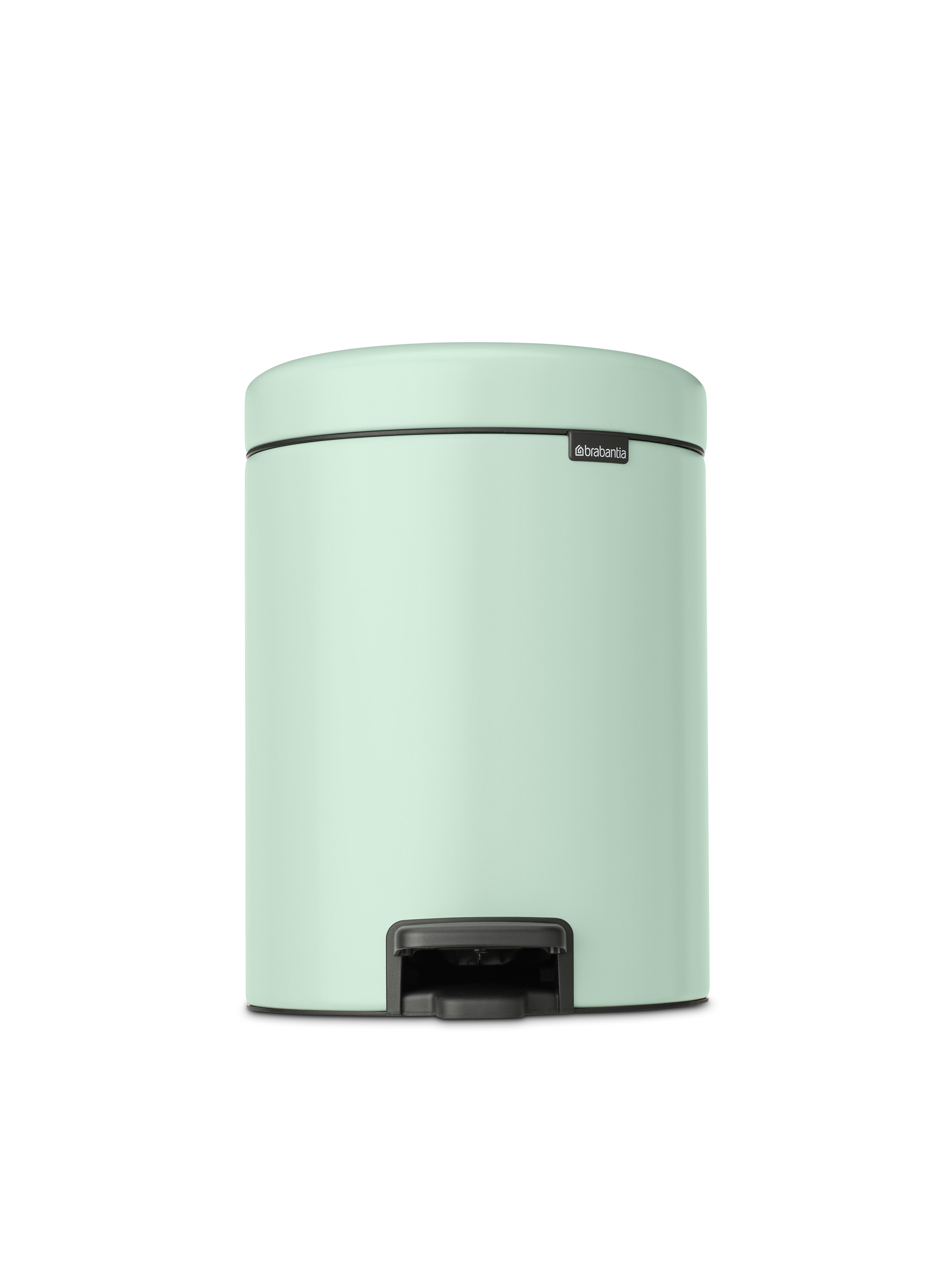 Papelera baño newicon verde 5l