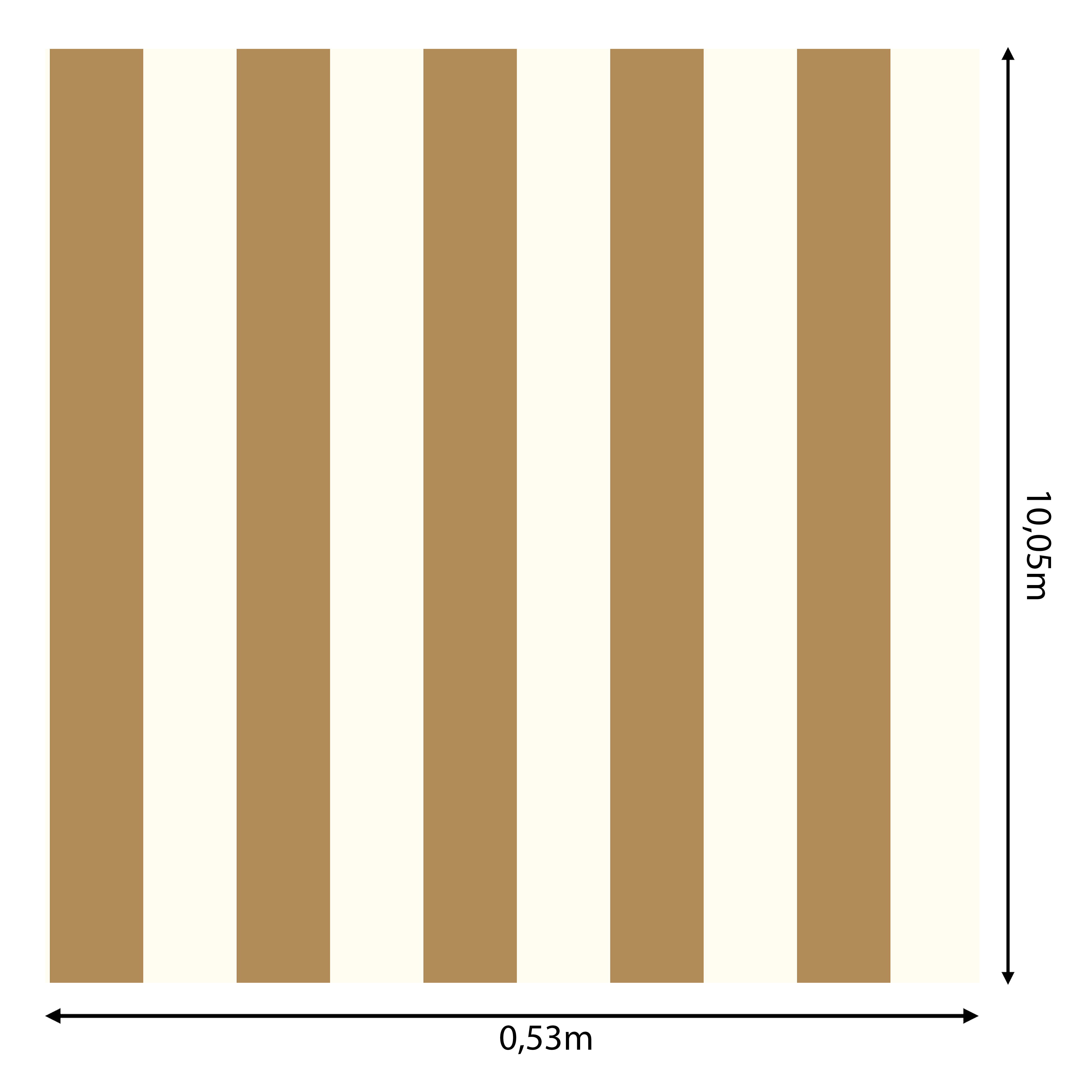Papel de parede pintado Jovan 0,53 x 10,05 m amarelo Inspire - 9