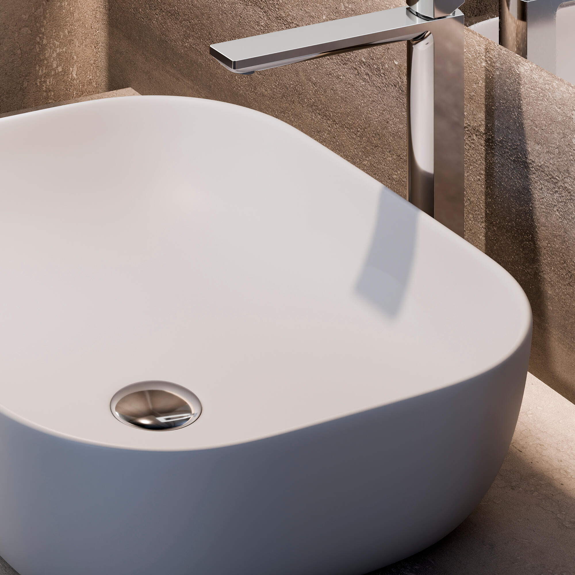 Piletta per bidet e lavabo click-clack AQUASANIT attacco  1 1/4