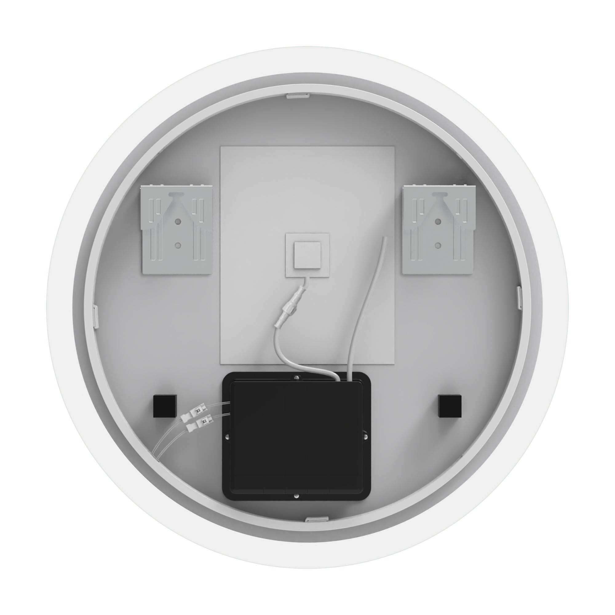 Miroir lumineux rond Diam.60 cm Neo line, anti-buée, variateur int et couleur - 5