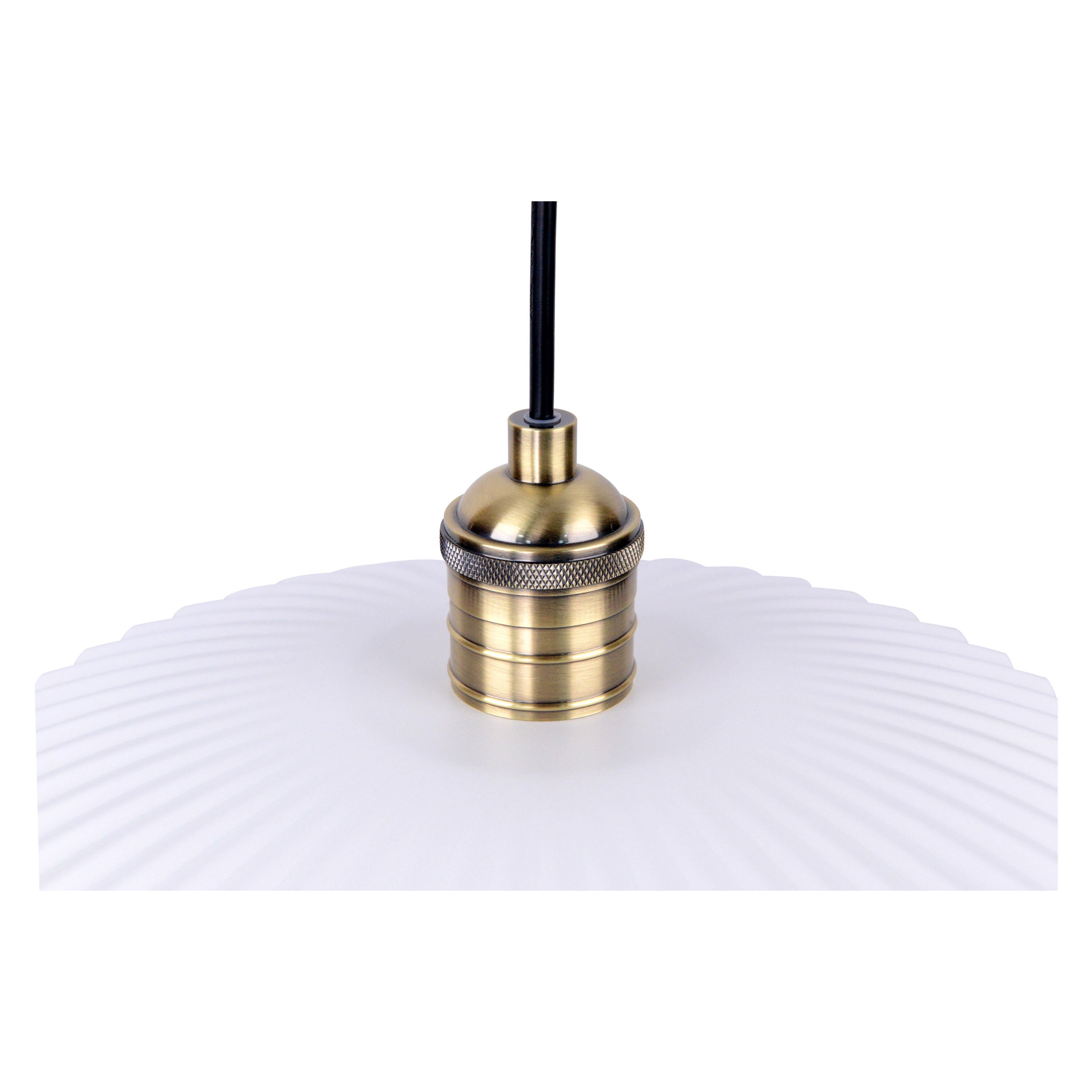 Lampa wisząca Kapisi biała miedź E27 Inspire - 5