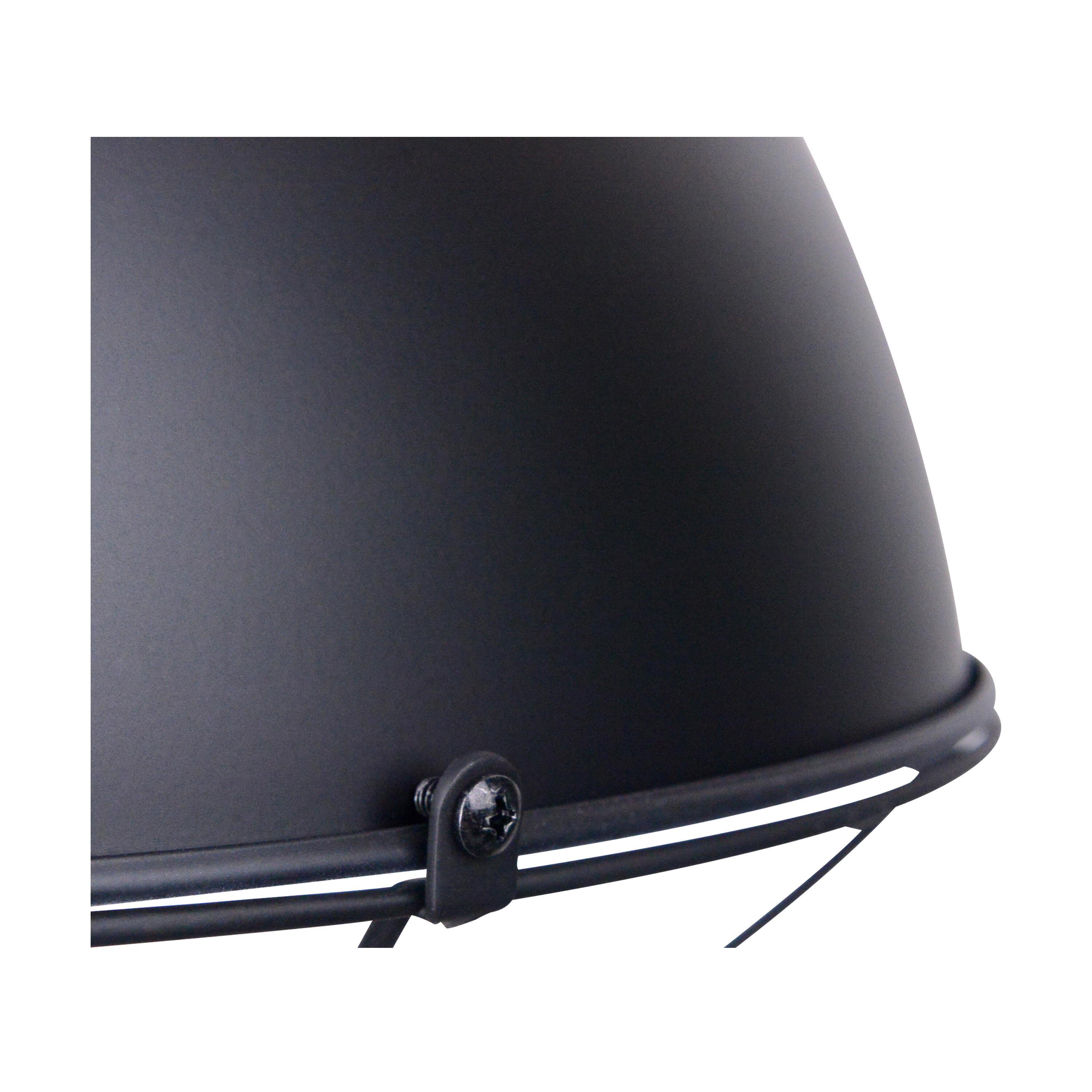 Suspension Powe fer, noir, Diam.120 cm INSPIRE, E27 - 9