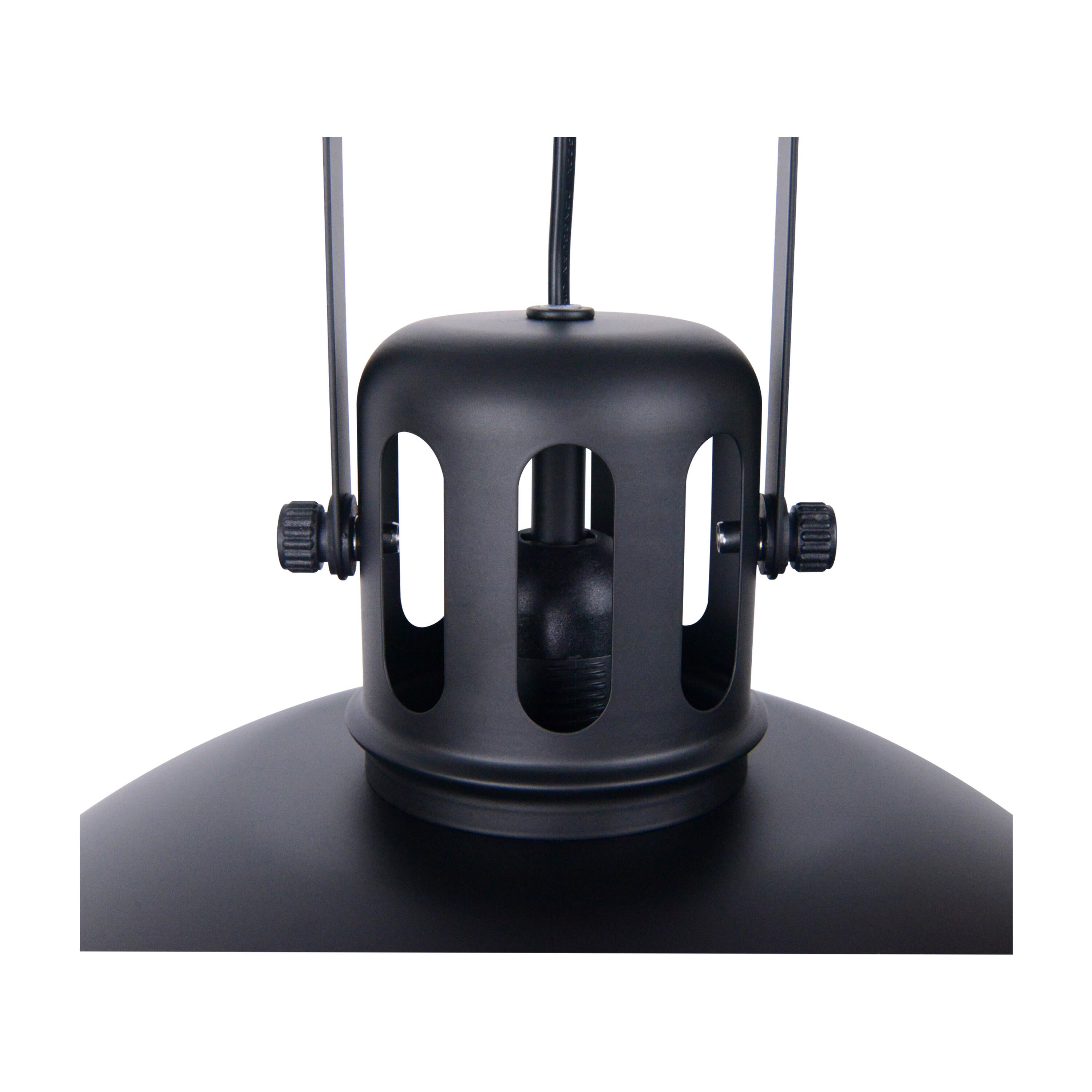 Suspension Powe fer, noir, Diam.120 cm INSPIRE, E27 - 8