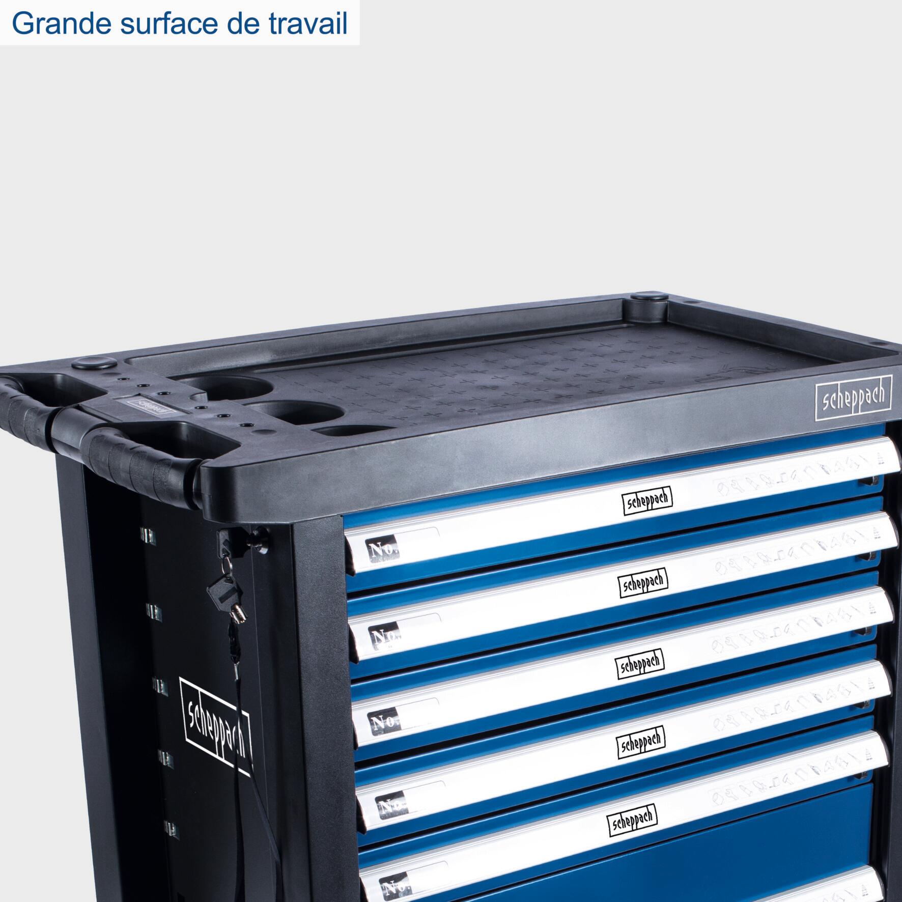 Servante d'atelier avec 70 outils TW1100 SCHEPPACH - 6