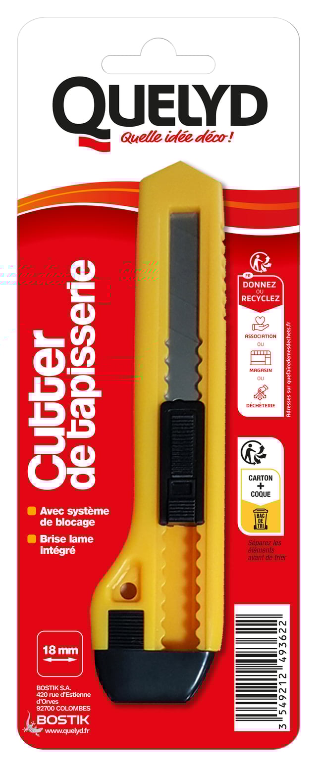 Cutter de tapisserie QUELYD