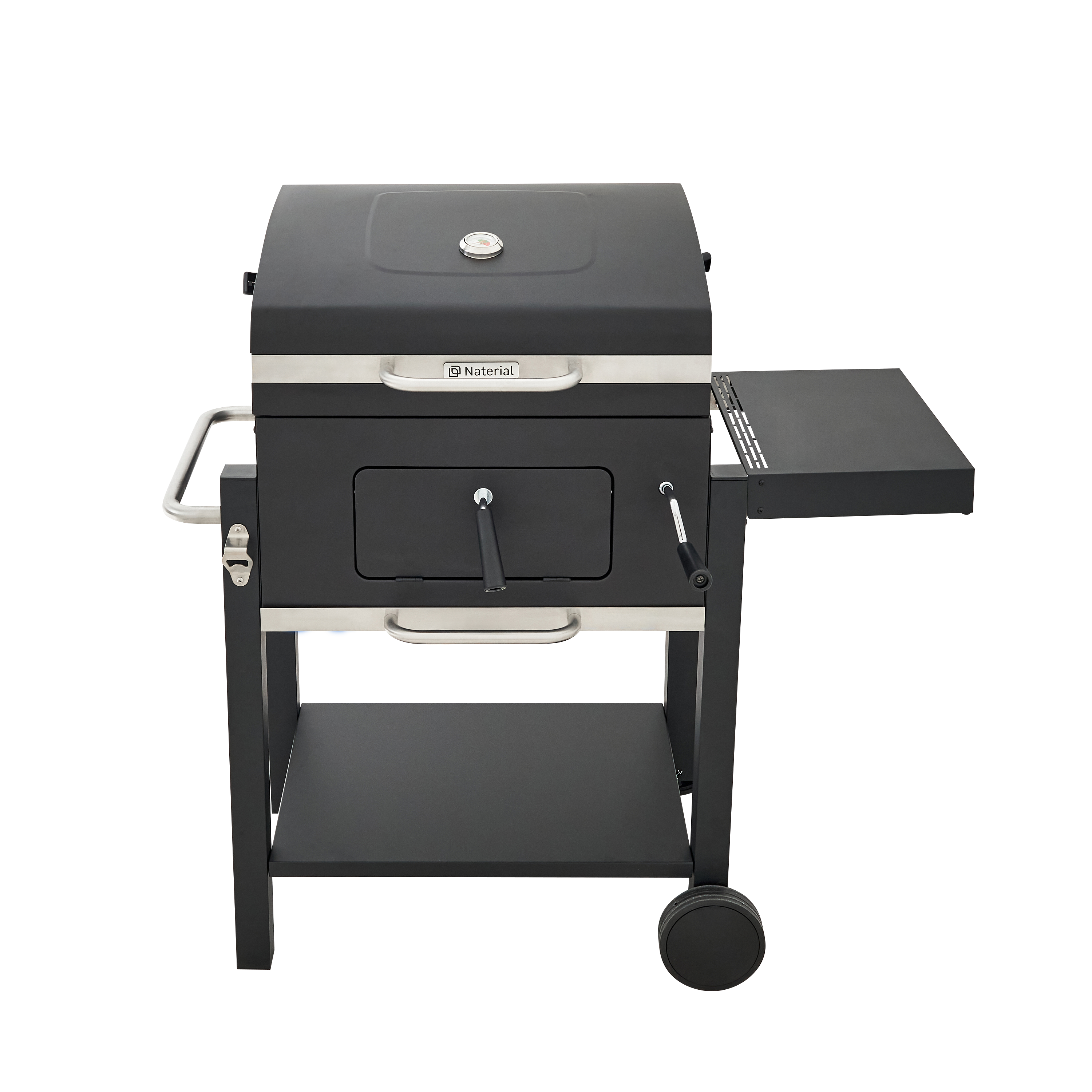 Barbecue a carvão 61x46 cm preto Naterial Centaurus - 22