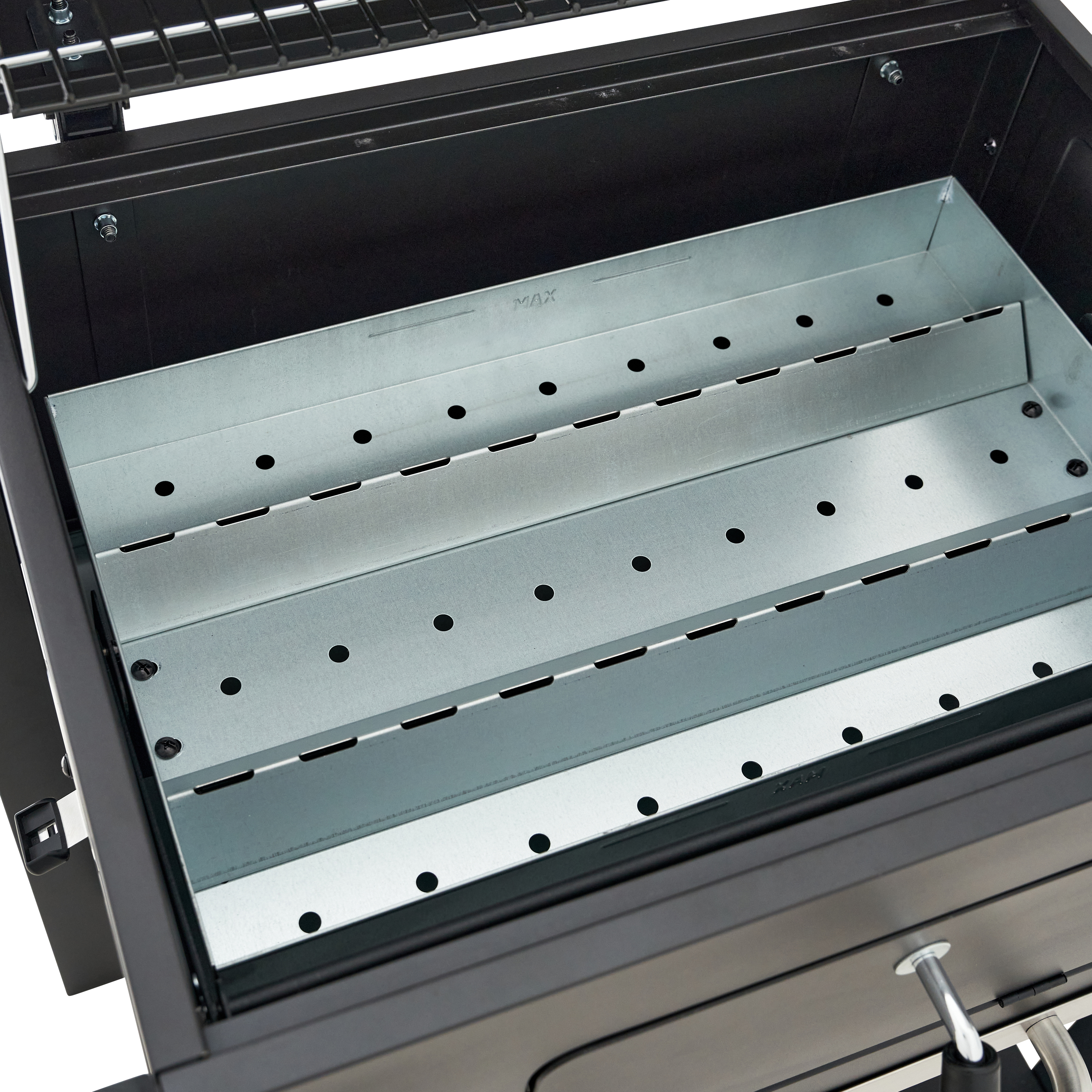 Barbecue a carvão 61x46 cm preto Naterial Centaurus - 25