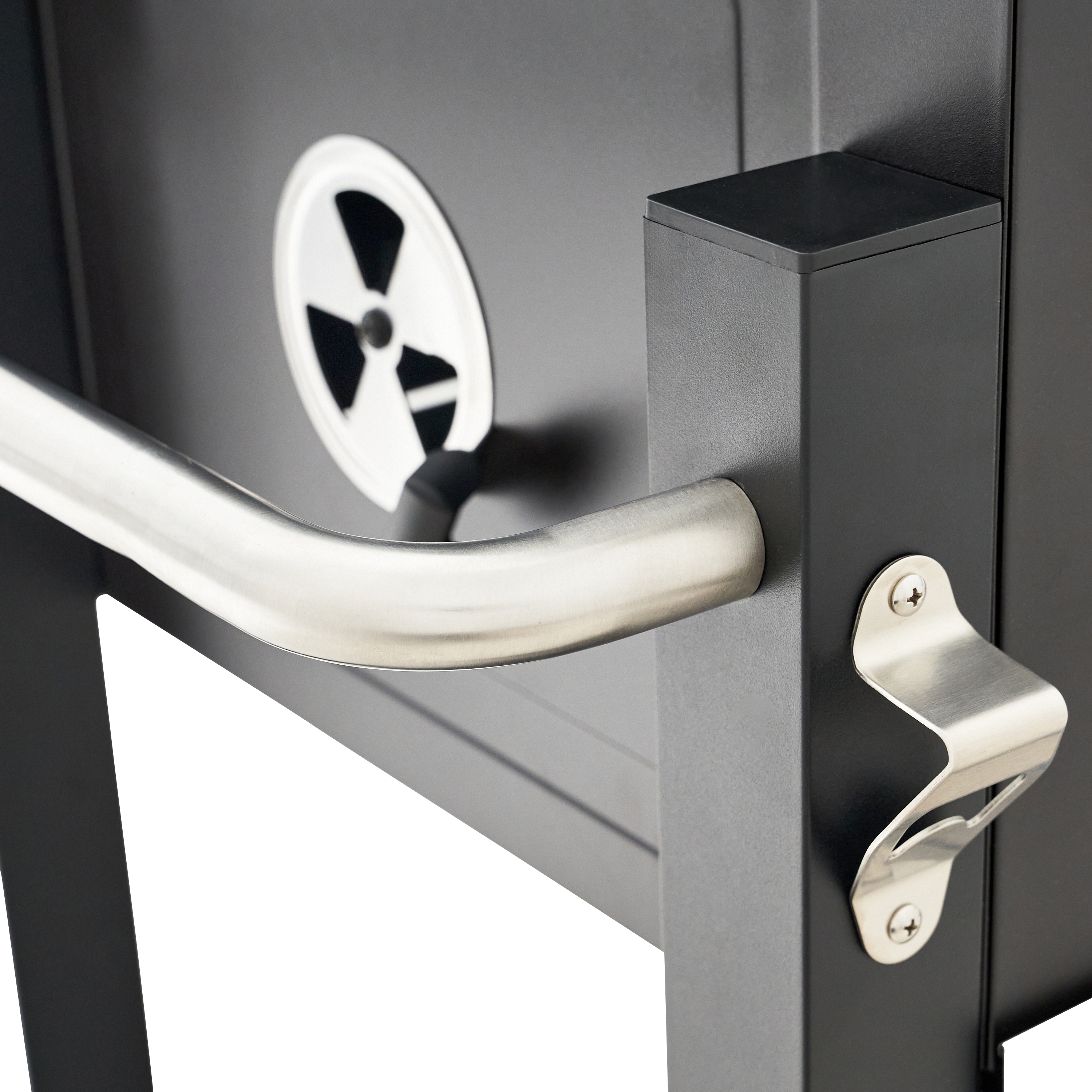 Barbecue a carvão 61x46 cm preto Naterial Centaurus - 24