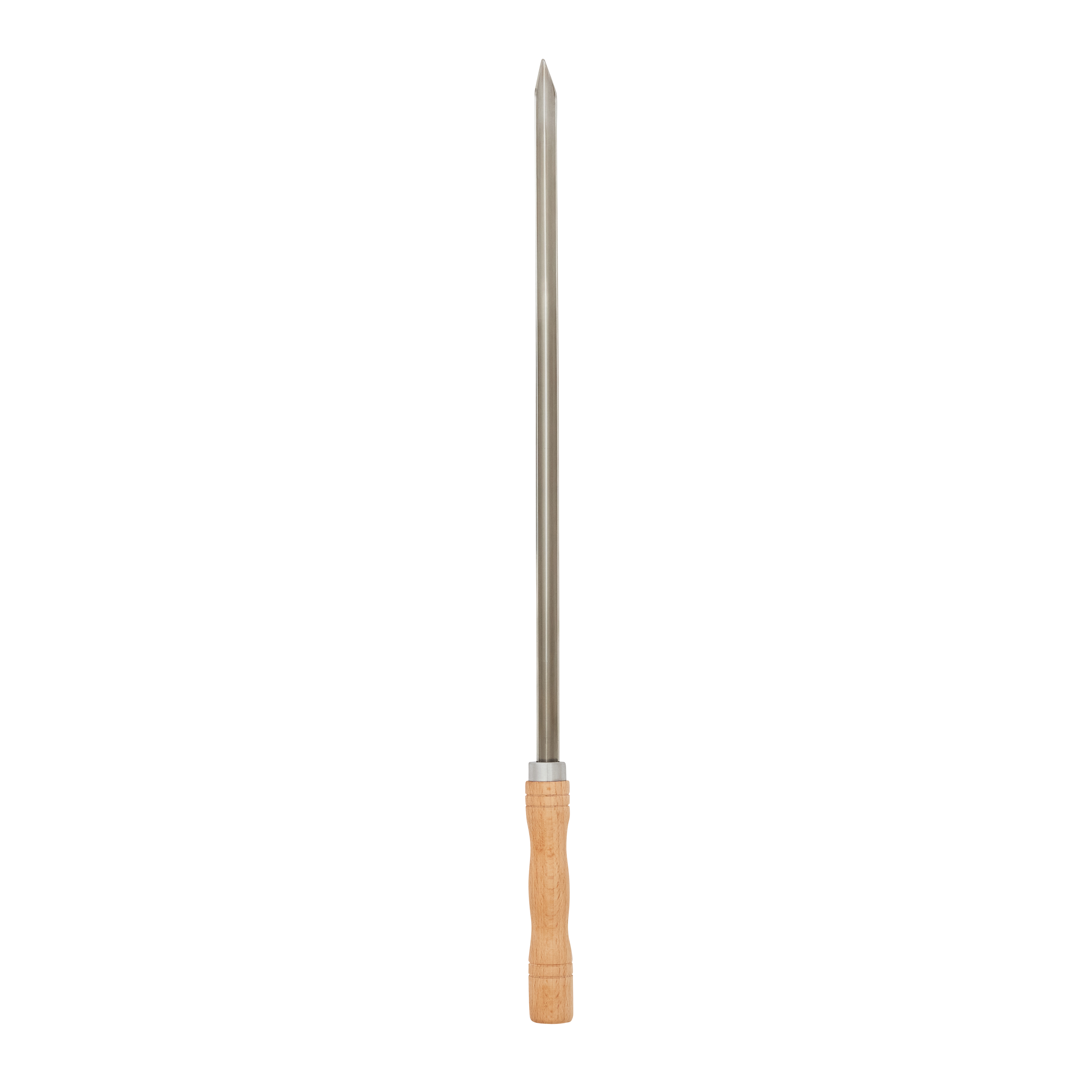 Conjunto de 3 espetos para churrasco em aço inoxidável 50 cm Naterial - 2