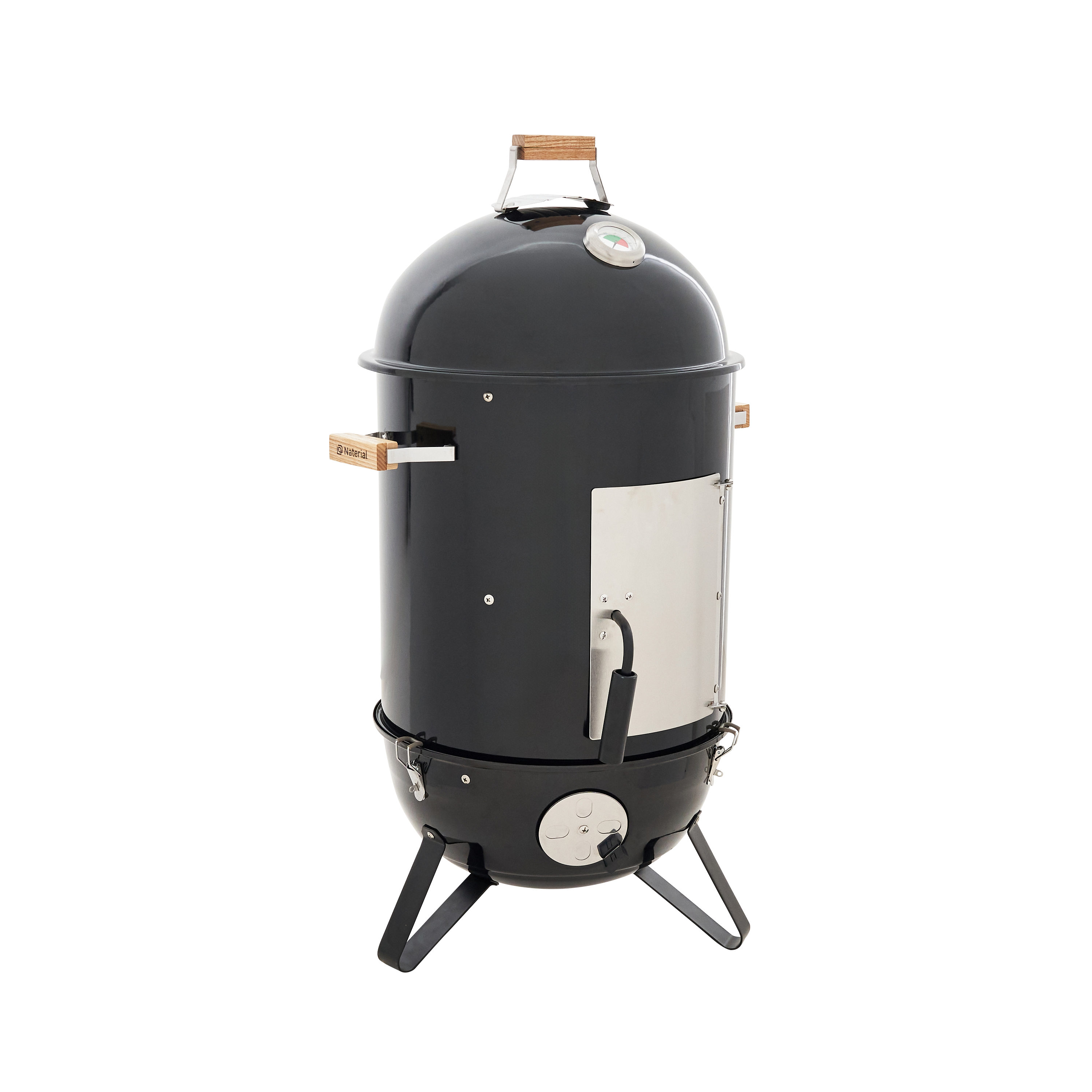 Grill węglowy wędzarnia stalowy ogrodowy śr. 104cm Naterial