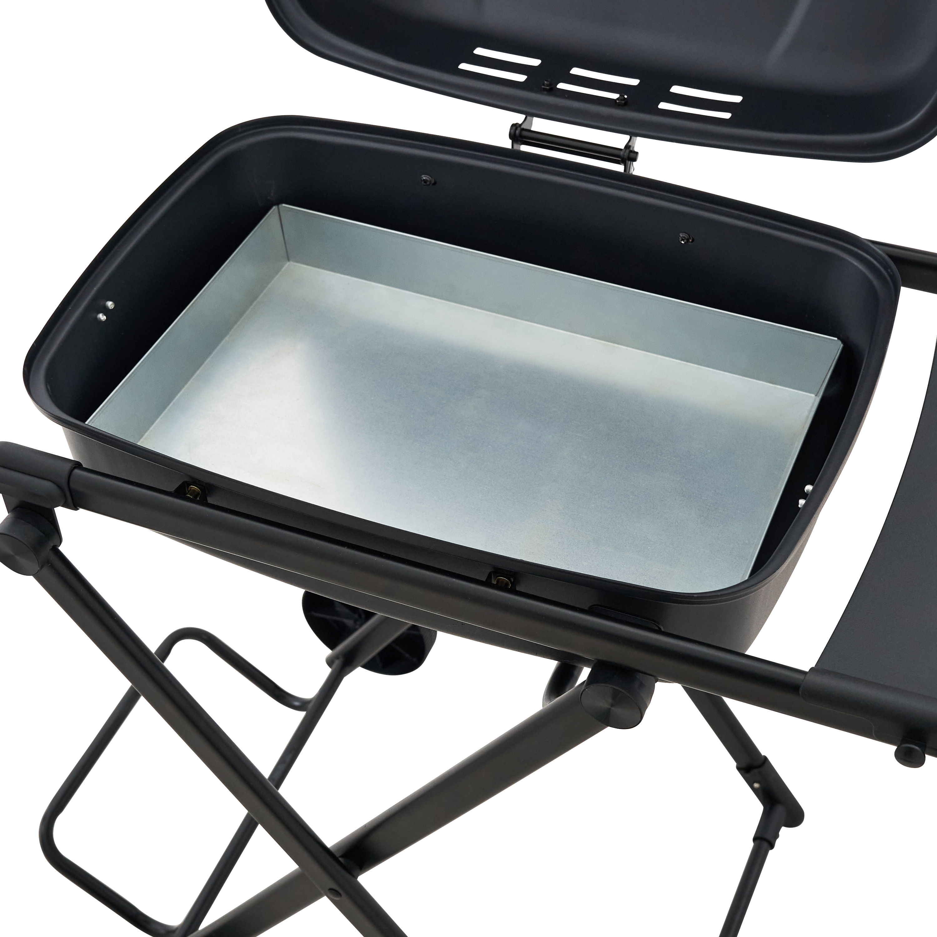 Grill węglowy turystyczny na wózku 42 cm Easy Carry - 6