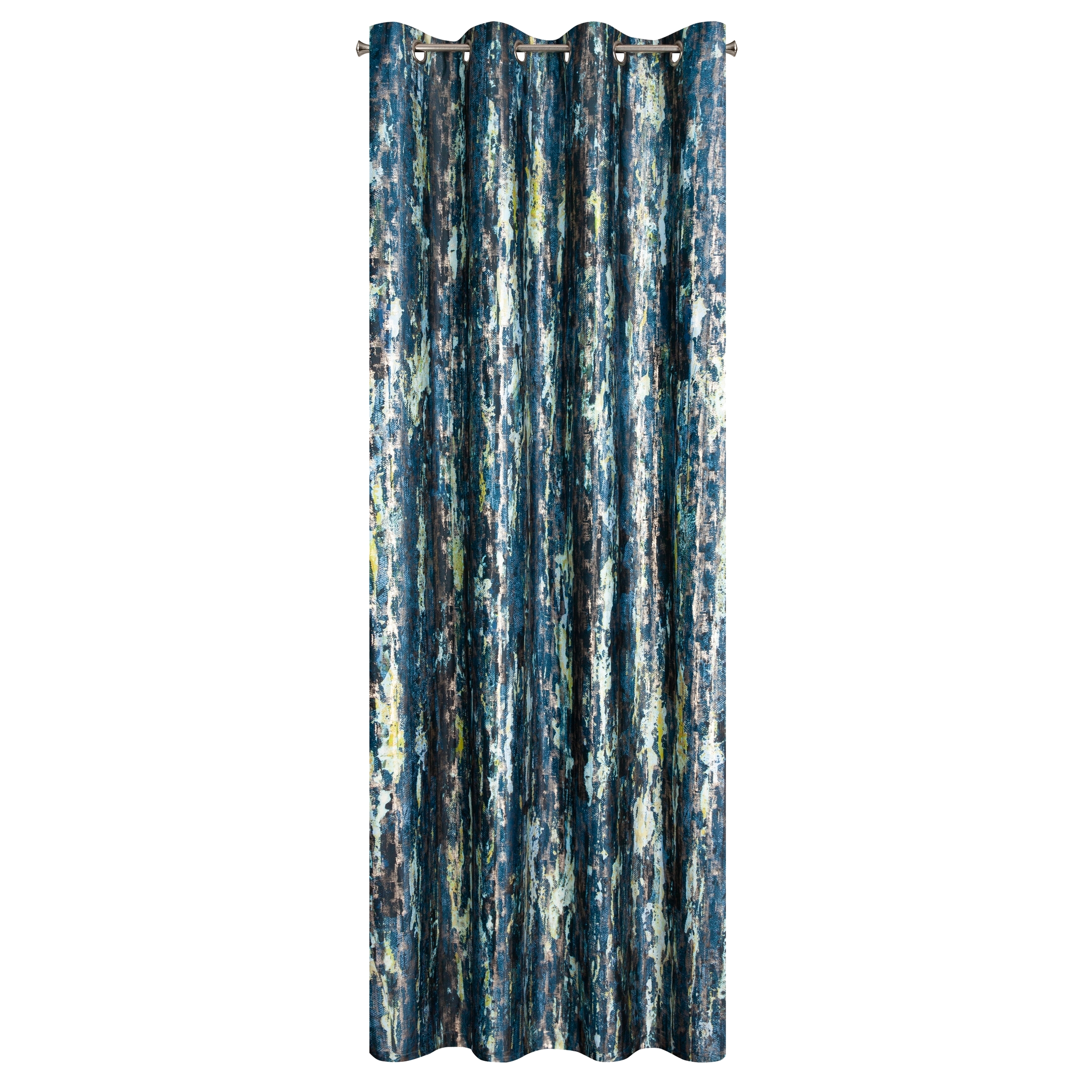 Zasłona Grace 140 x 250 cm granatowa na przelotkach