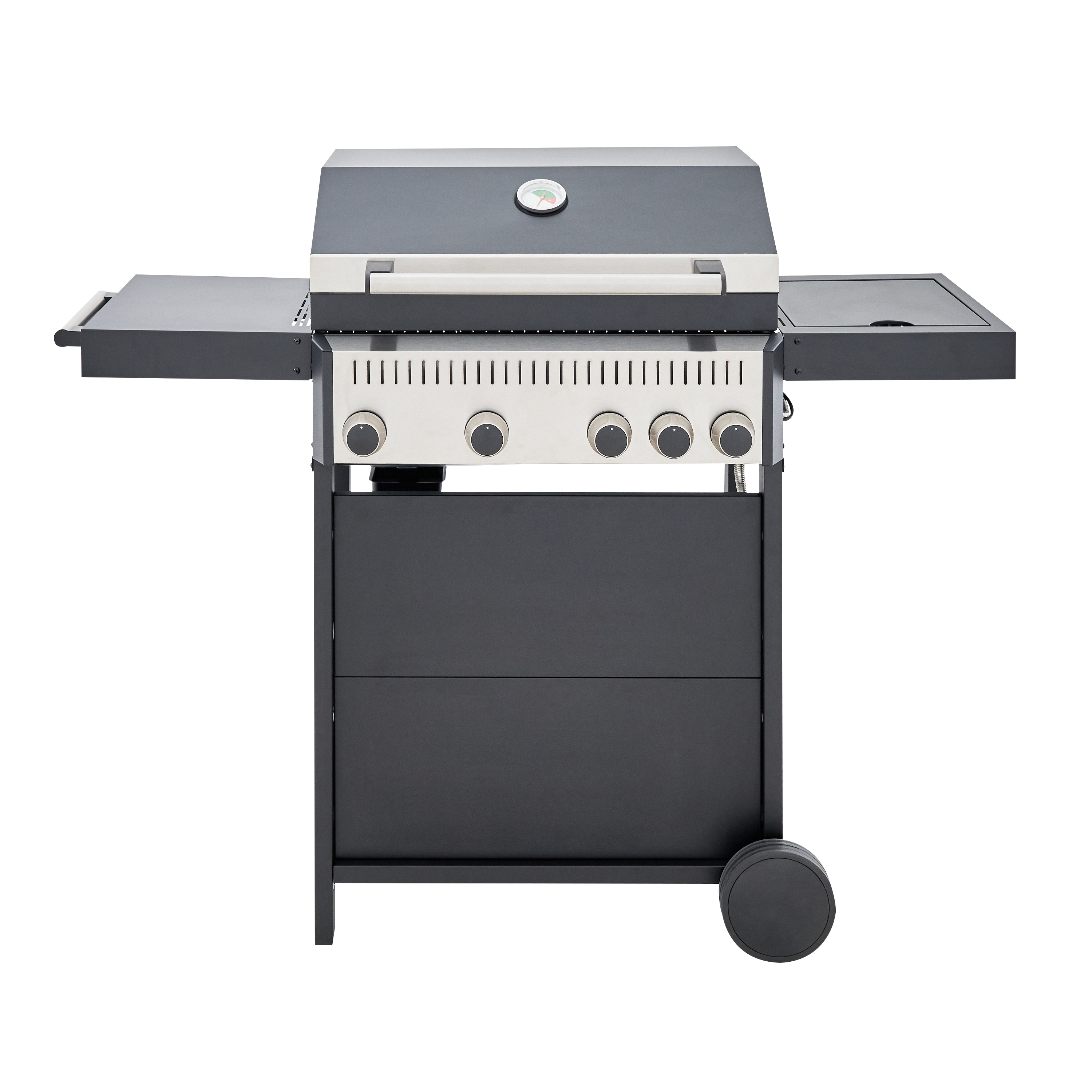 Barbecue a gás com 4 + 1 queimadores 125x49x104 cm C500 - 2