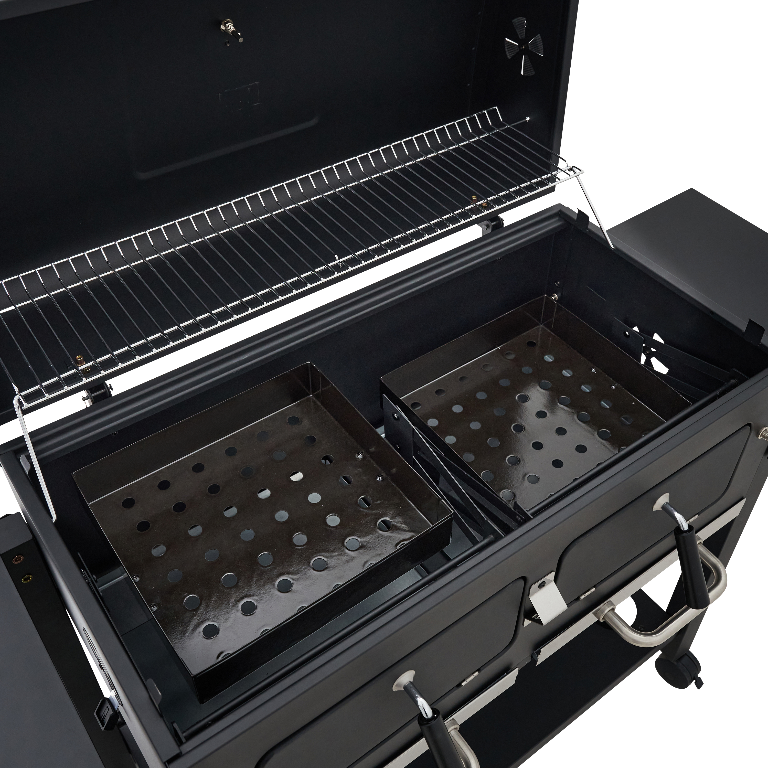 Barbecue king size 2 foyers indépendants Centaurus NATERIAL - 5