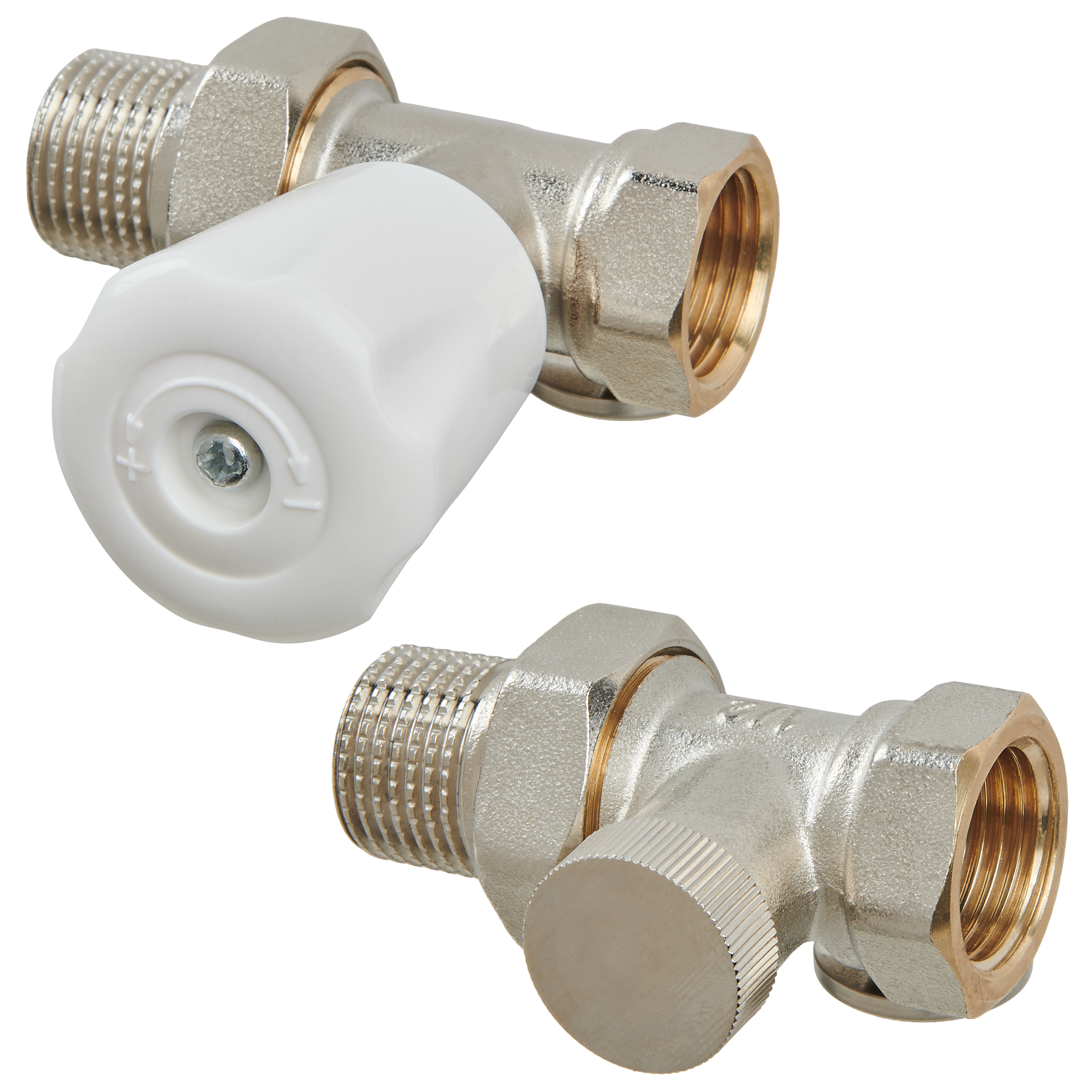 Zestaw zaworów grzejnikowych PROSTY 1/2"