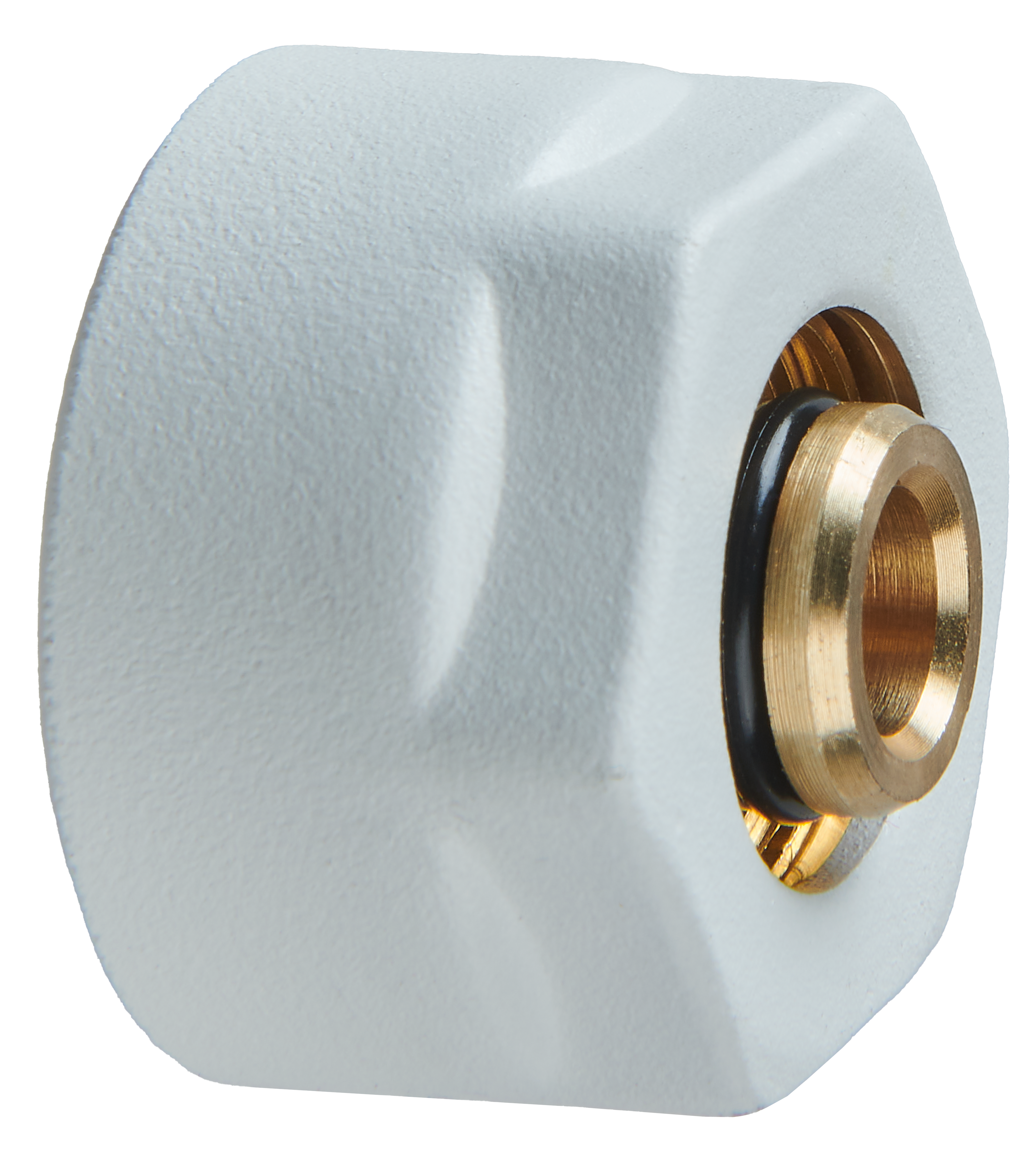 2 złączki zaciskowe do PEX 16 GW 3/4" biały LUXRAD