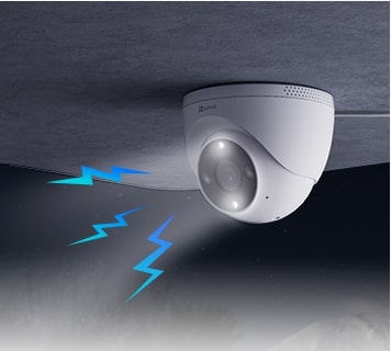Telecamera di videosorveglianza da esterno WIFI, senza fili EZVIZ H4 3MP, sensore di movimento, visione notturna - 5