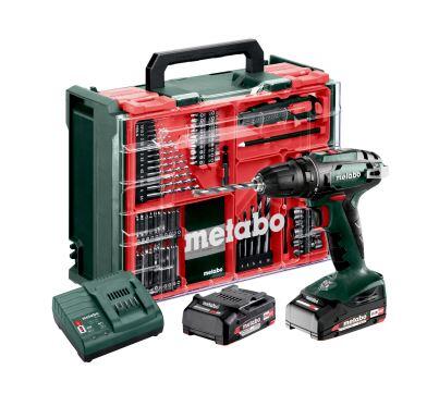 Perceuse sans fil 18 V METABO Bs 18 set, 48.0 Nm + 2 batteries 2Ah