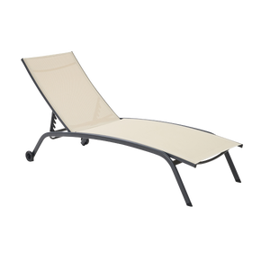 Bain de soleil RIVERA 4 positions beige Leroy Merlin Les bons plans des petits projets avant l'été